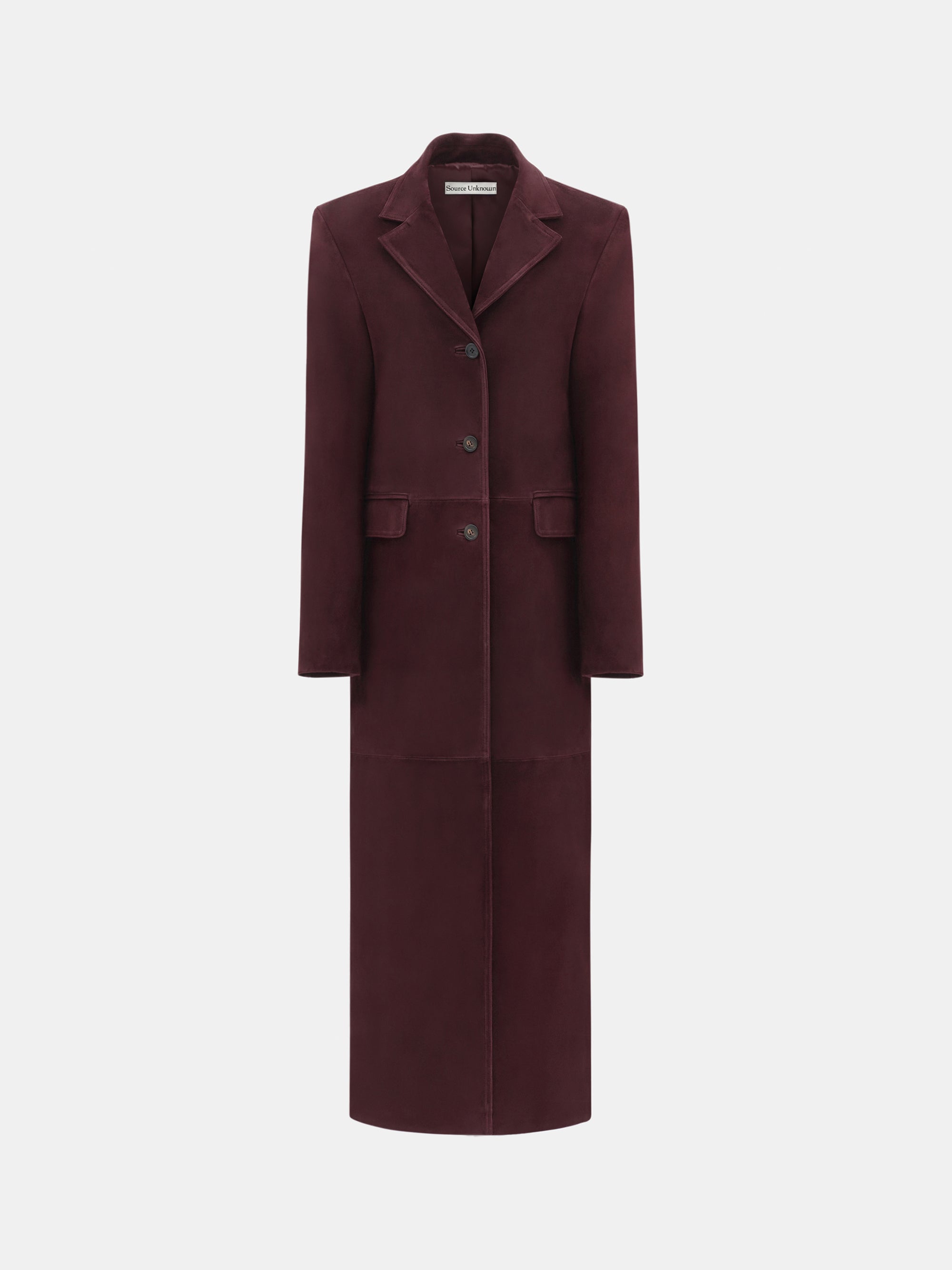 Hailey Coat, Oxblood