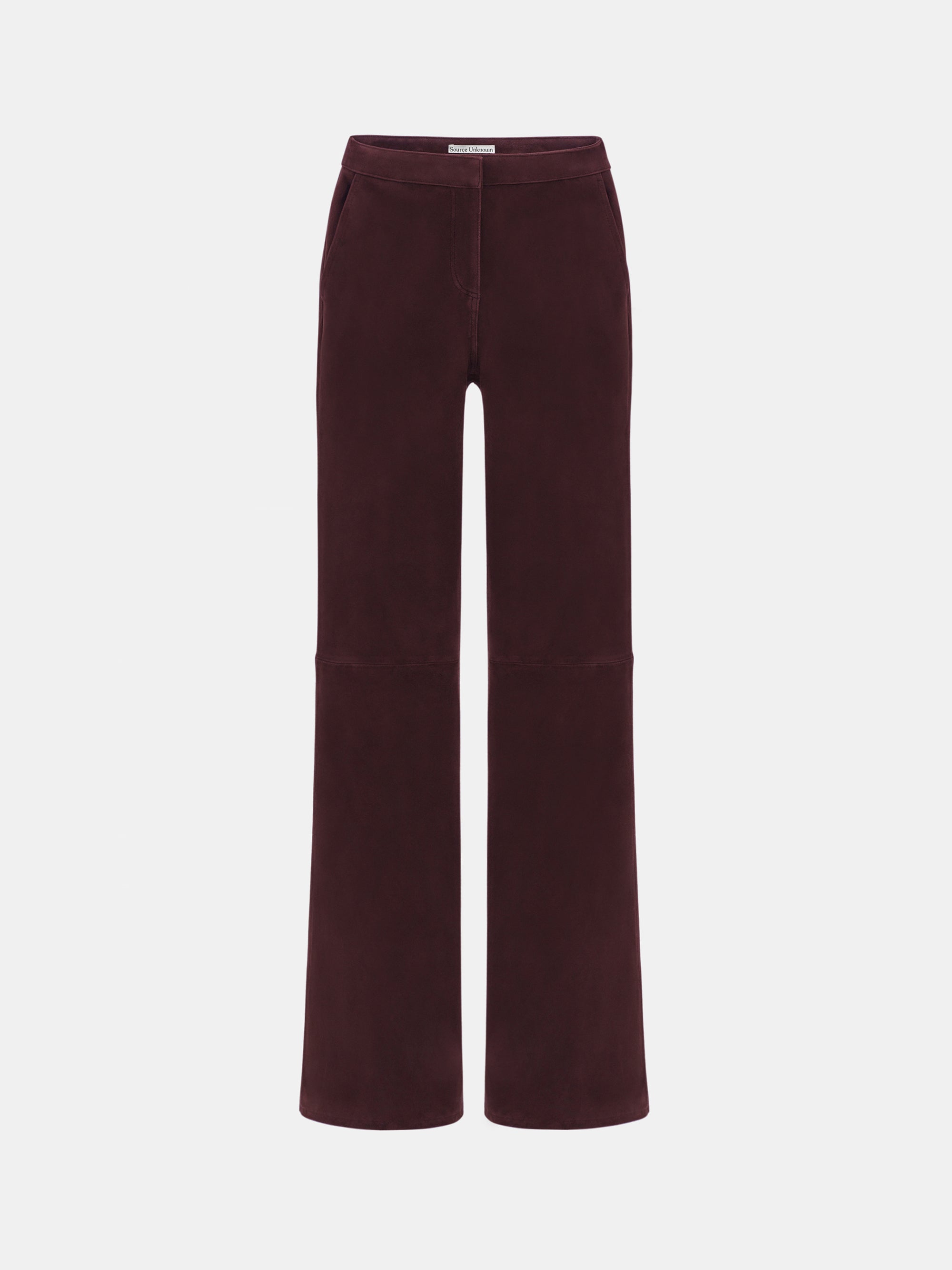 Hailey Trousers, Oxblood