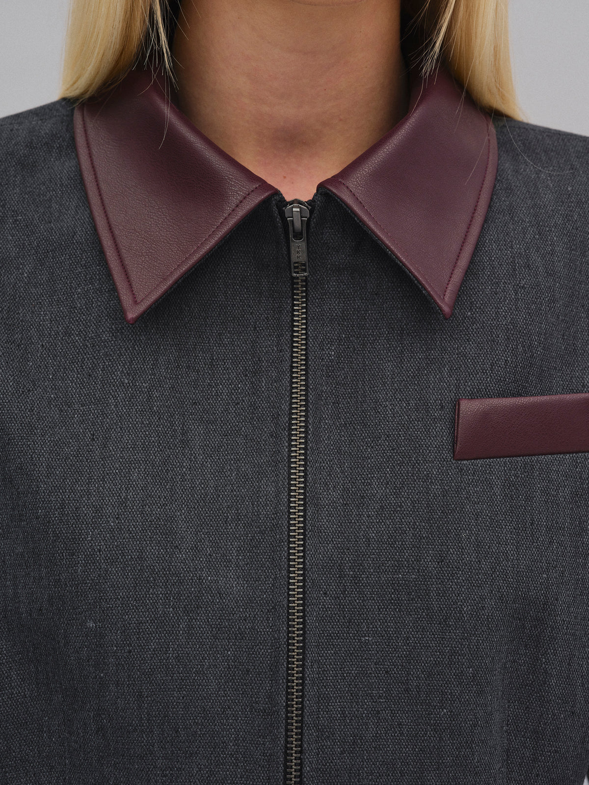 Vesta Hourglass Canvas Work Jacket, Ebony