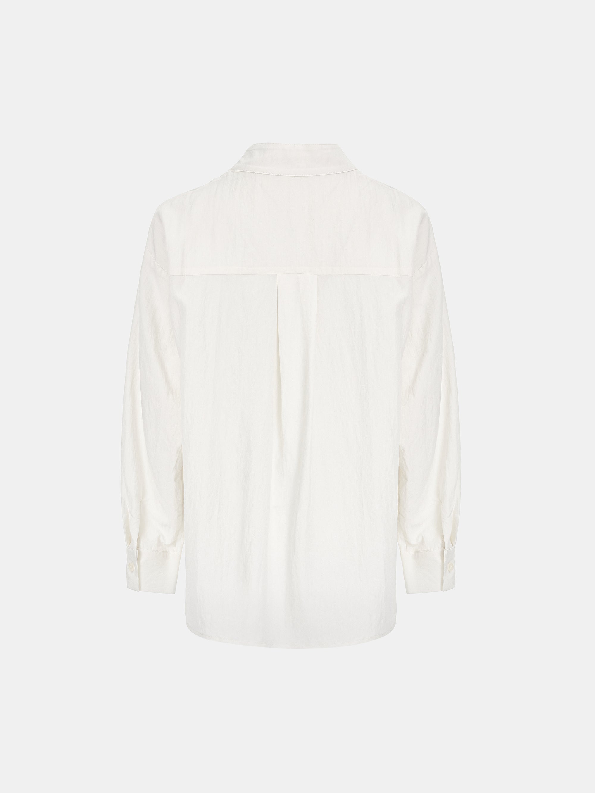 Tie-Neck Blouse, Ivory
