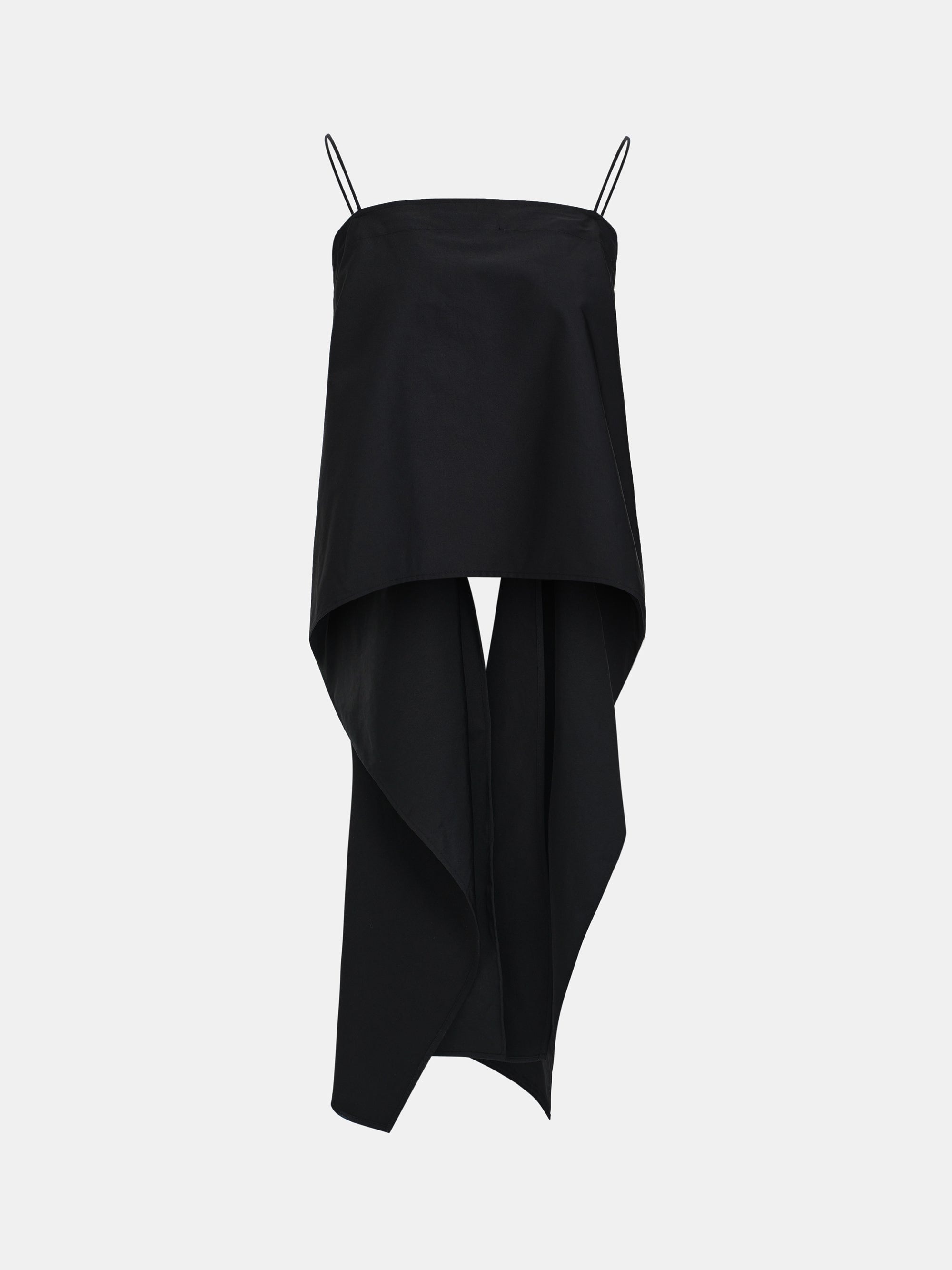 Lui Open-back Camisole, Black