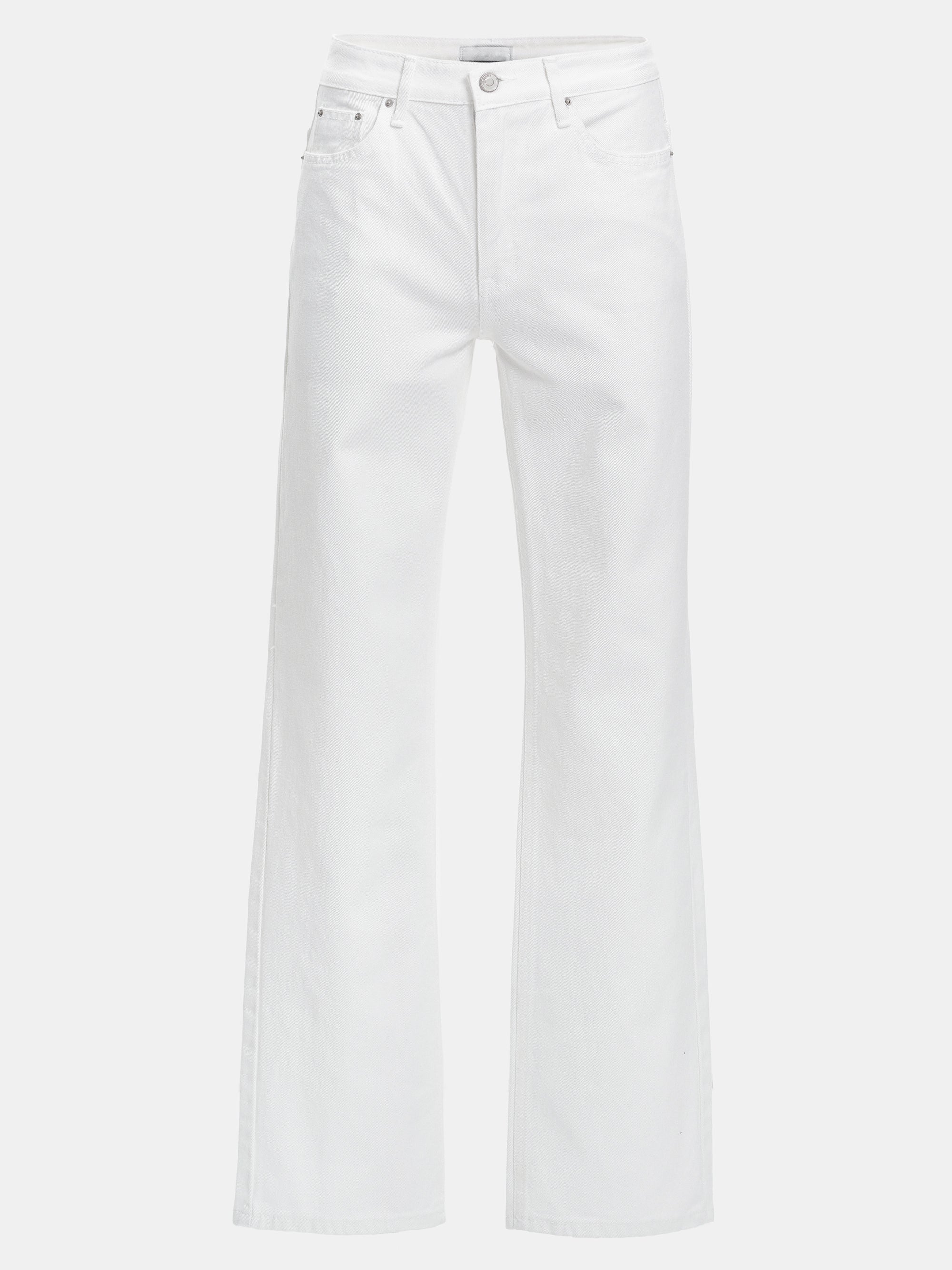 Full Length Slim Jeans, White