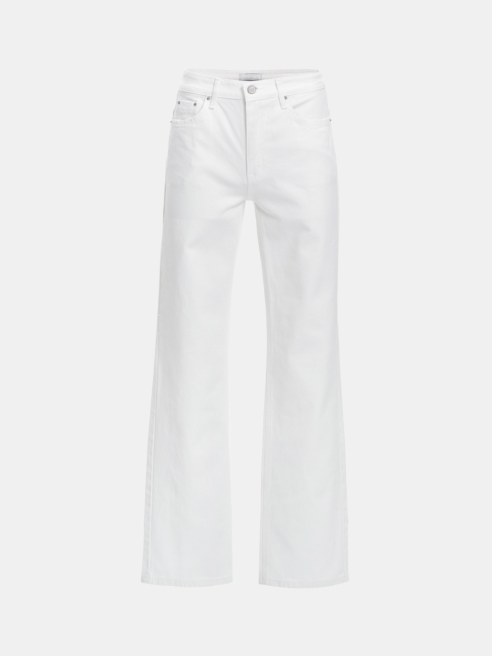 Full Length Slim Jeans, White