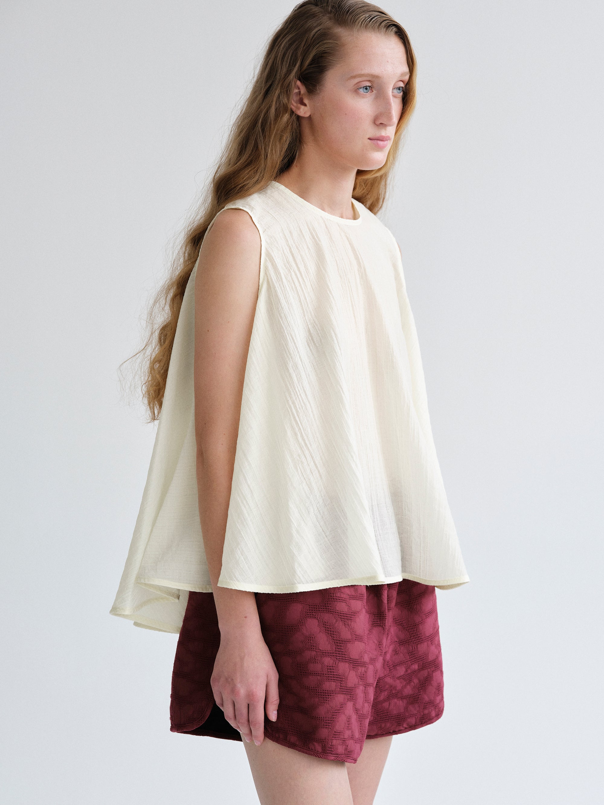 Ivory Flare Shirt
