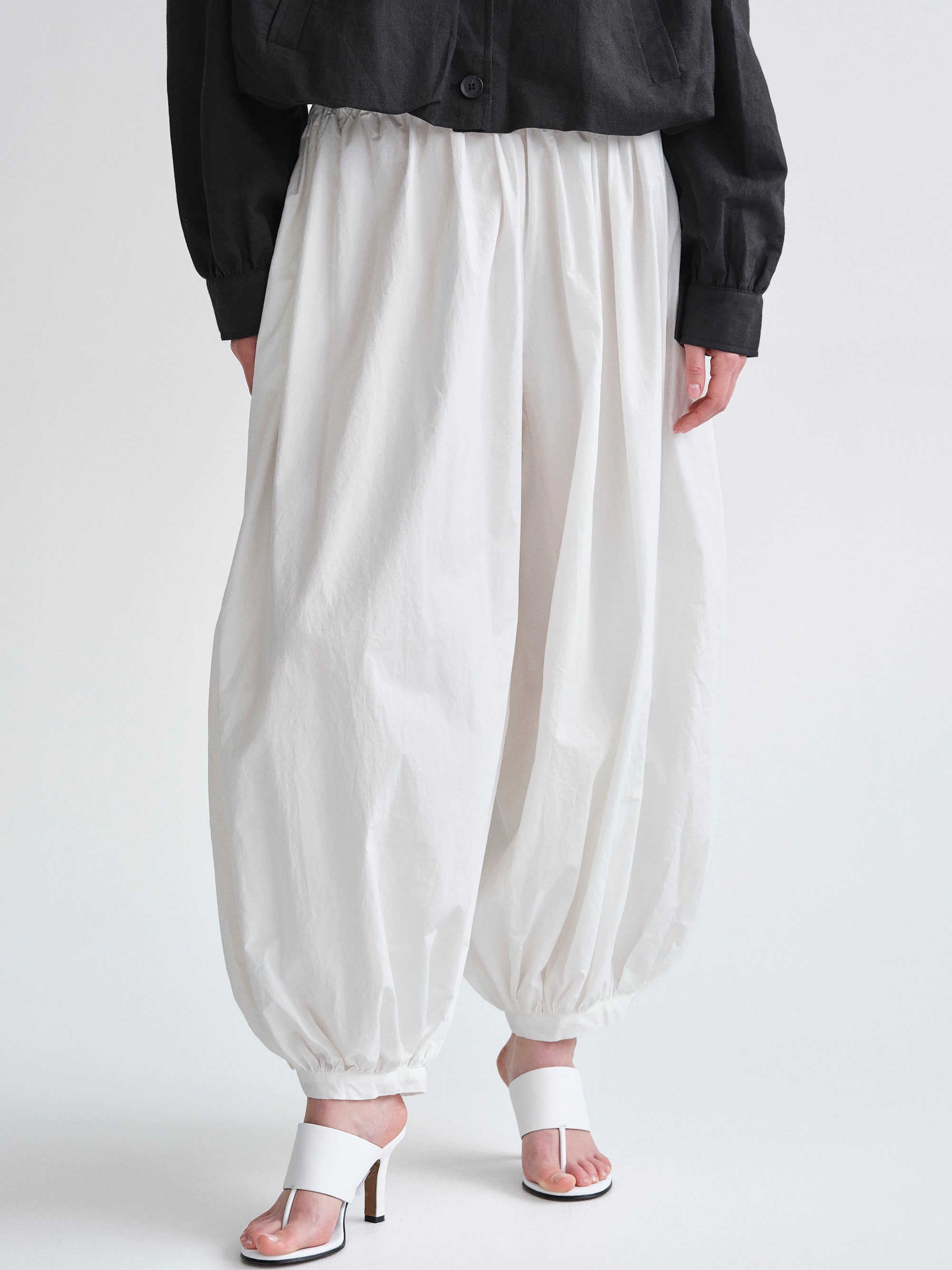 【BAON】[unisex] Zekoni banding parachute balloon wide PT BAON】[unisex] Zekoni banding parachute balloon wide PT