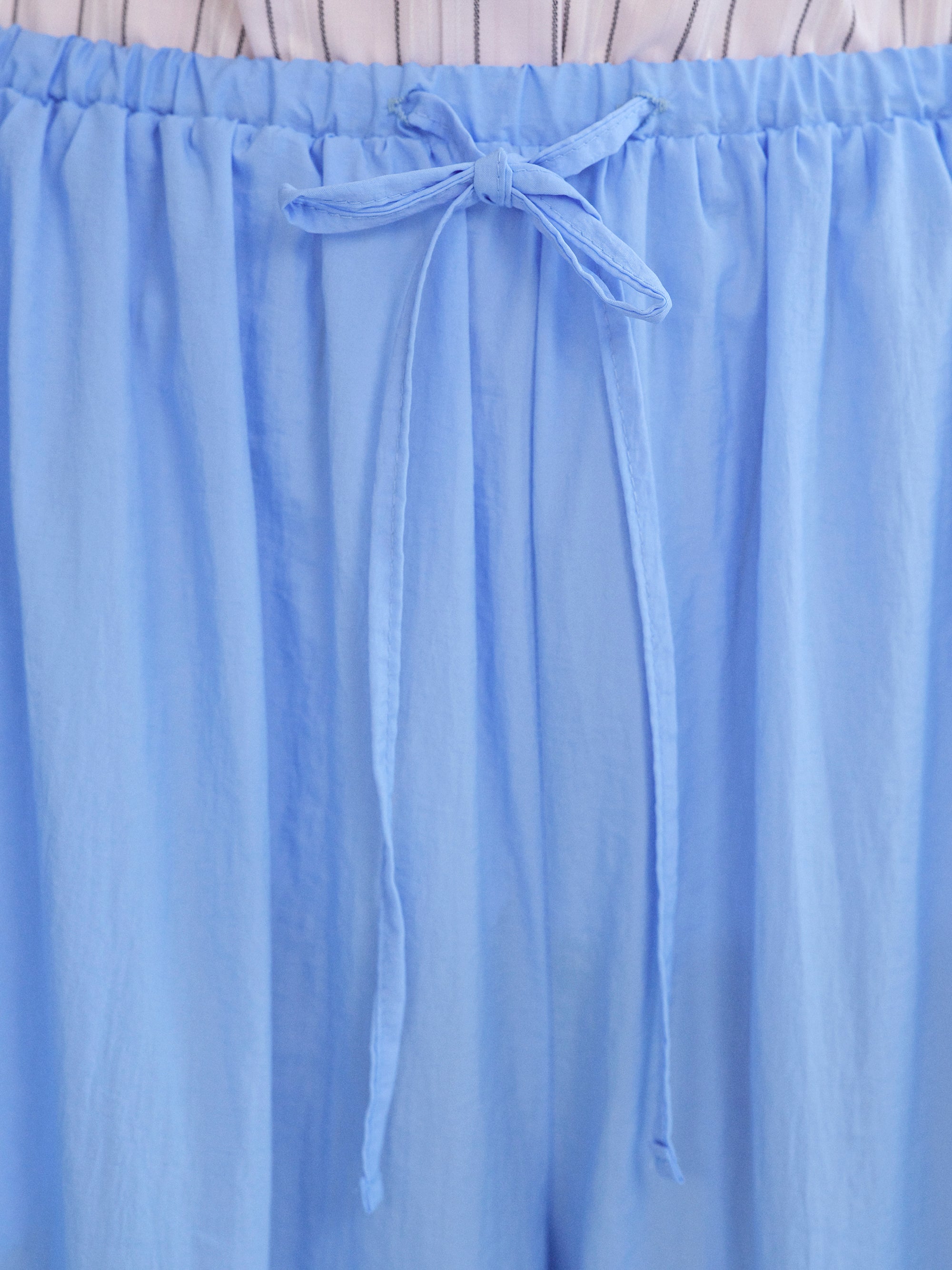 Nylon Balloon Pants, Blue