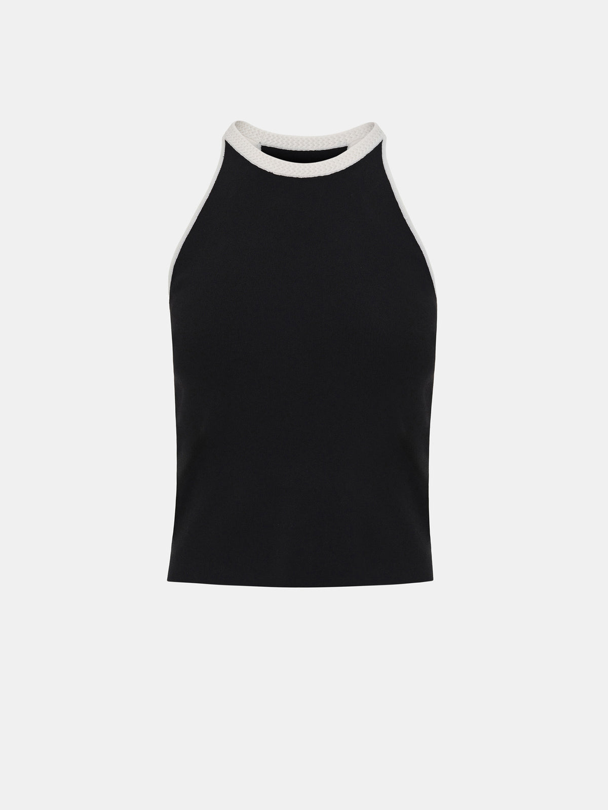 Ohia Compact Knit Tank, Black