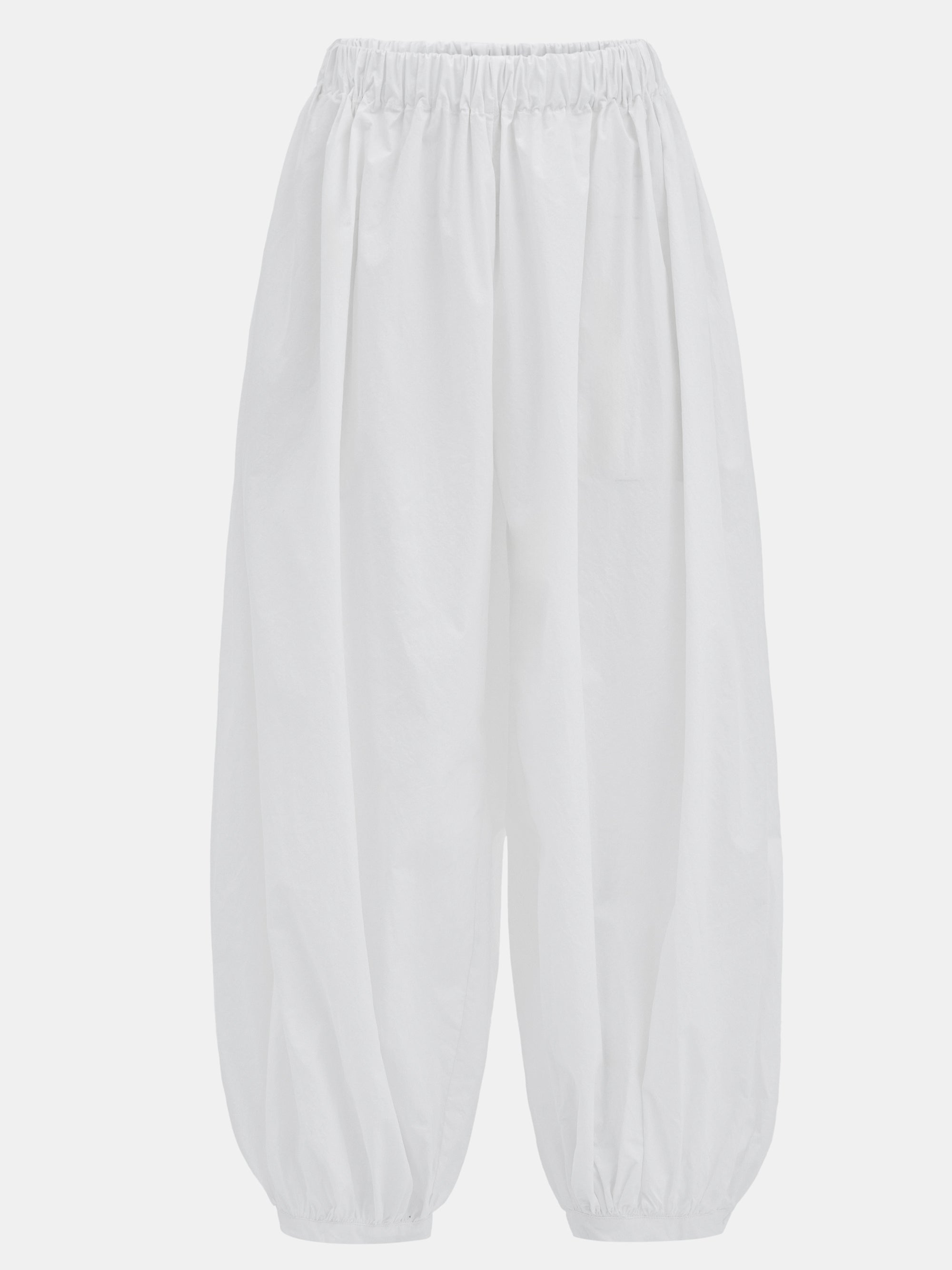 Balloon Parachute Pants, White – SourceUnknown