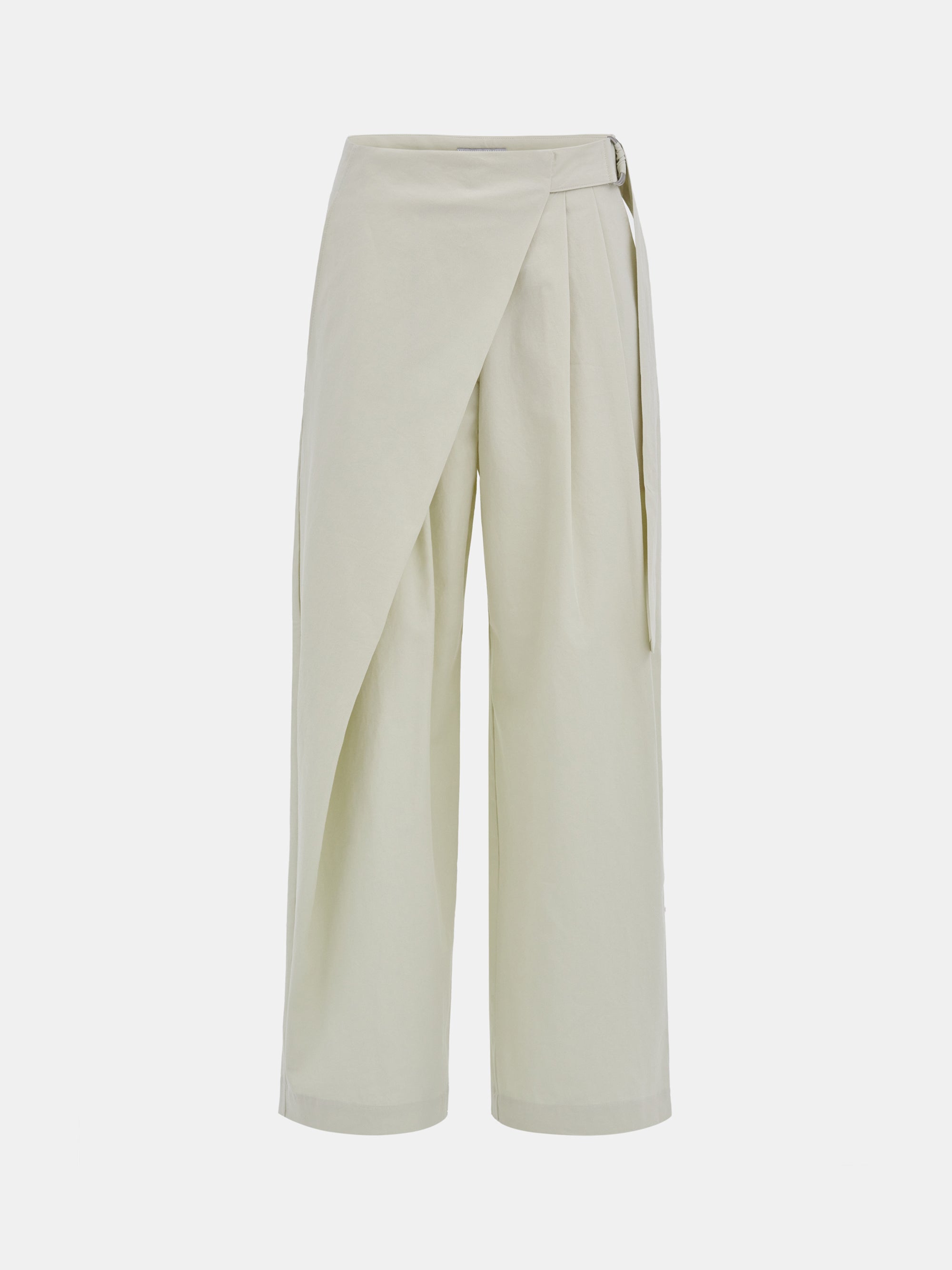 Overlay Sash Trousers, Almond