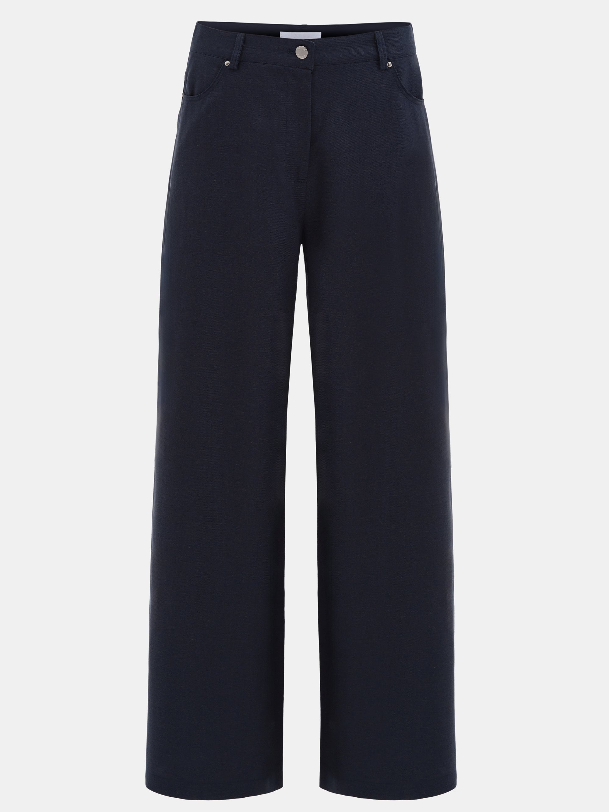 Fluid Tencel Denim Pants, Navy