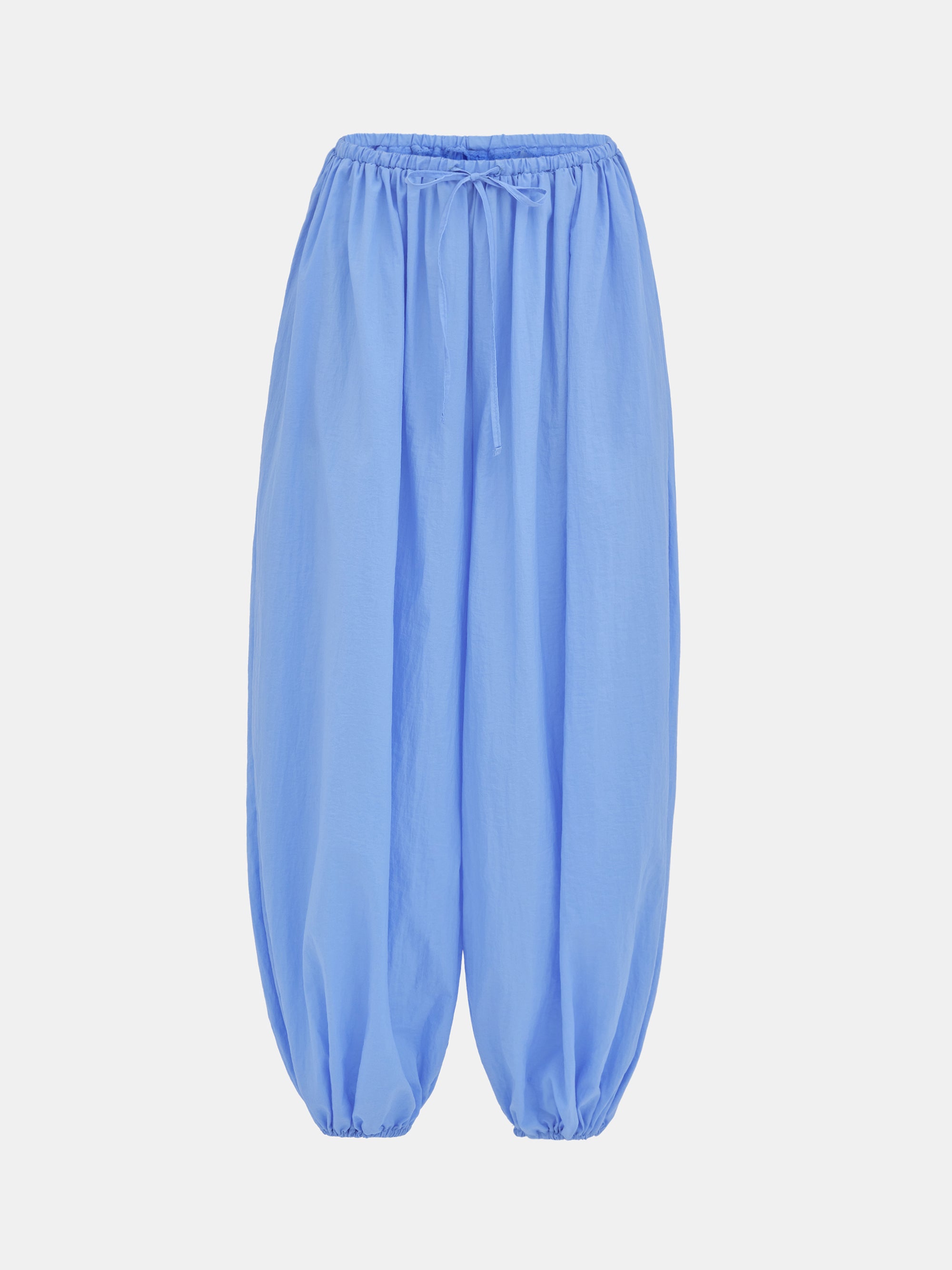 Nylon Balloon Pants, Blue