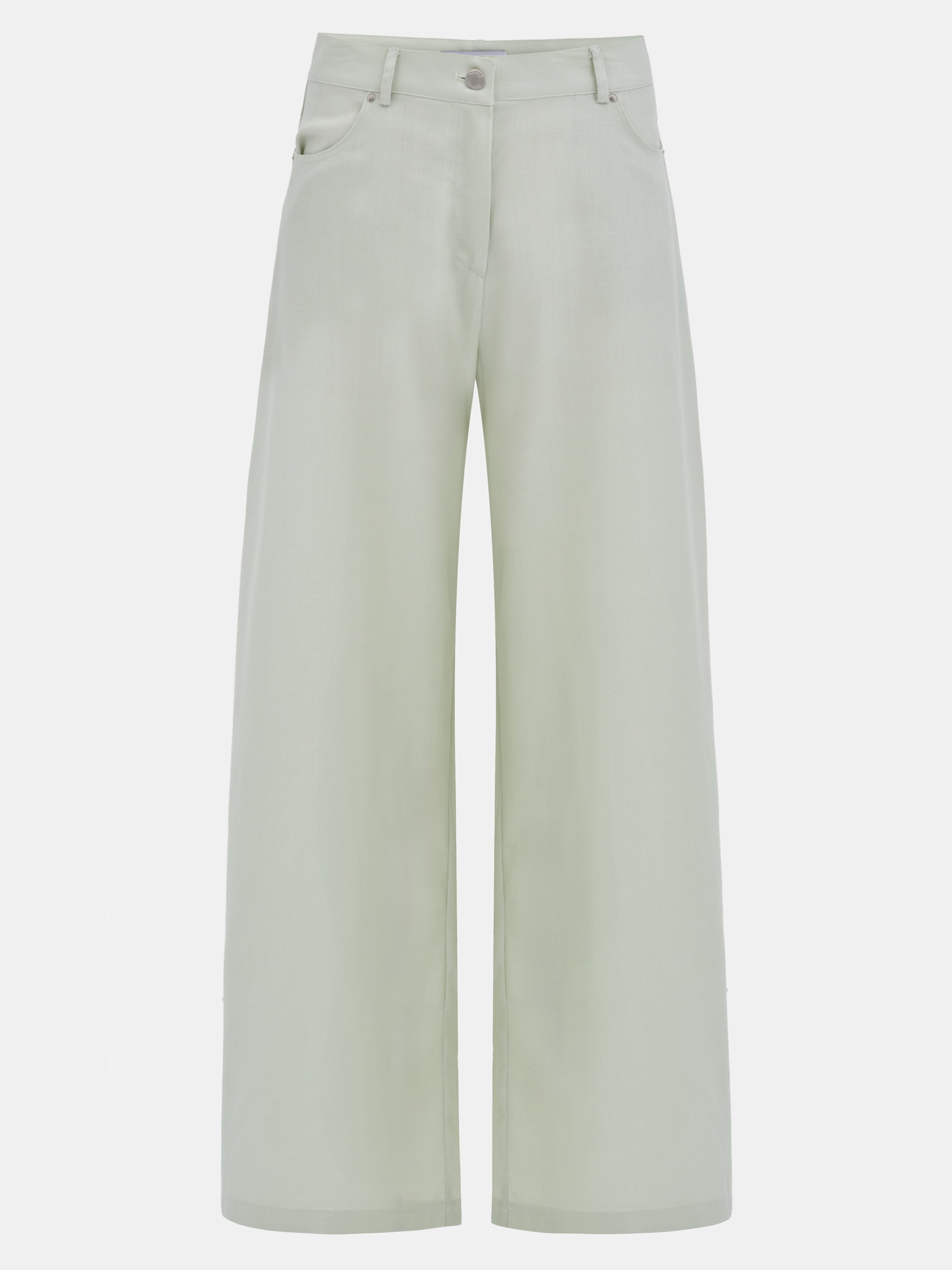 Fluid Tencel Denim Pants, Mint