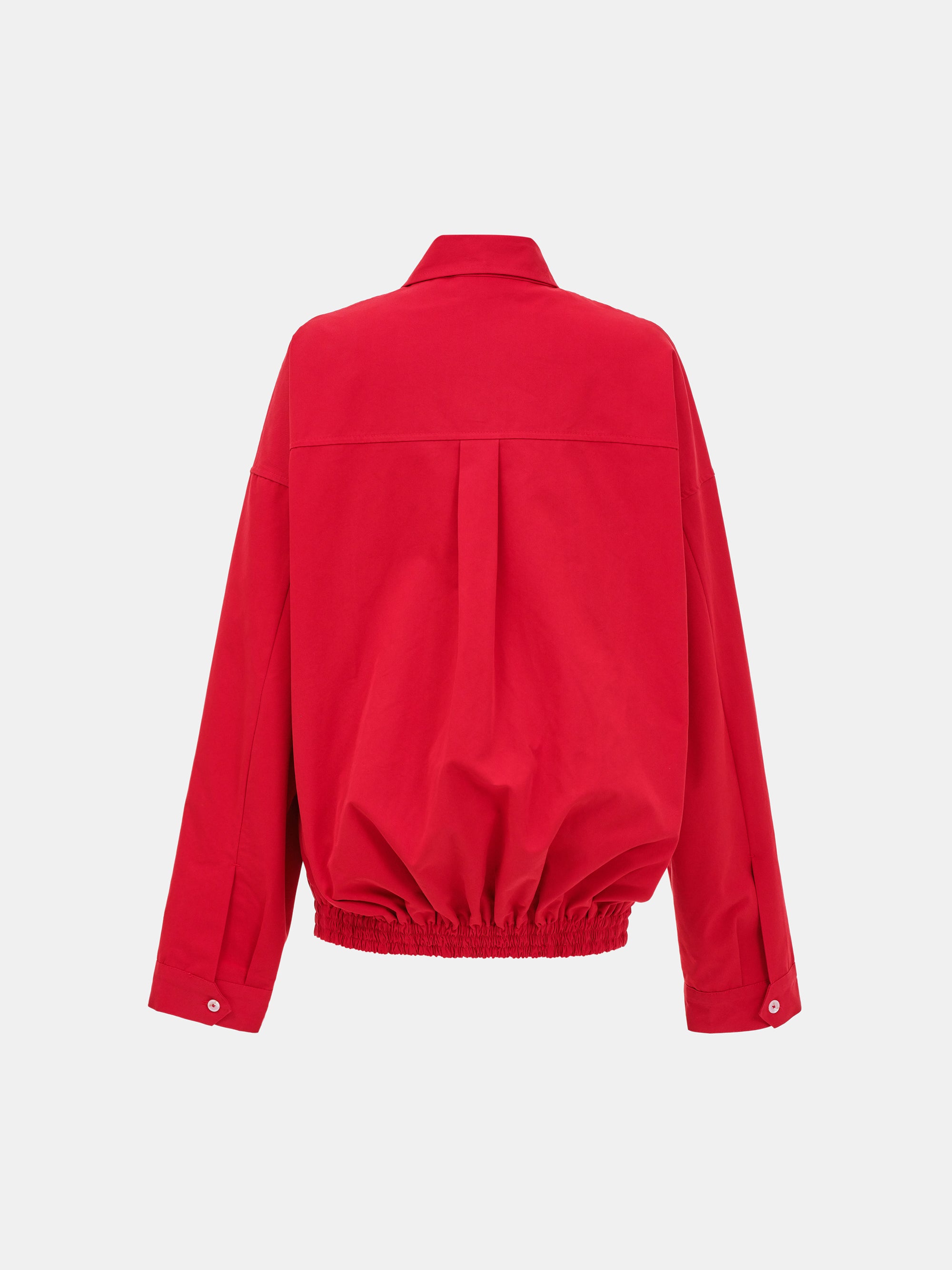Tori Shirt Blouson Jacket, Red