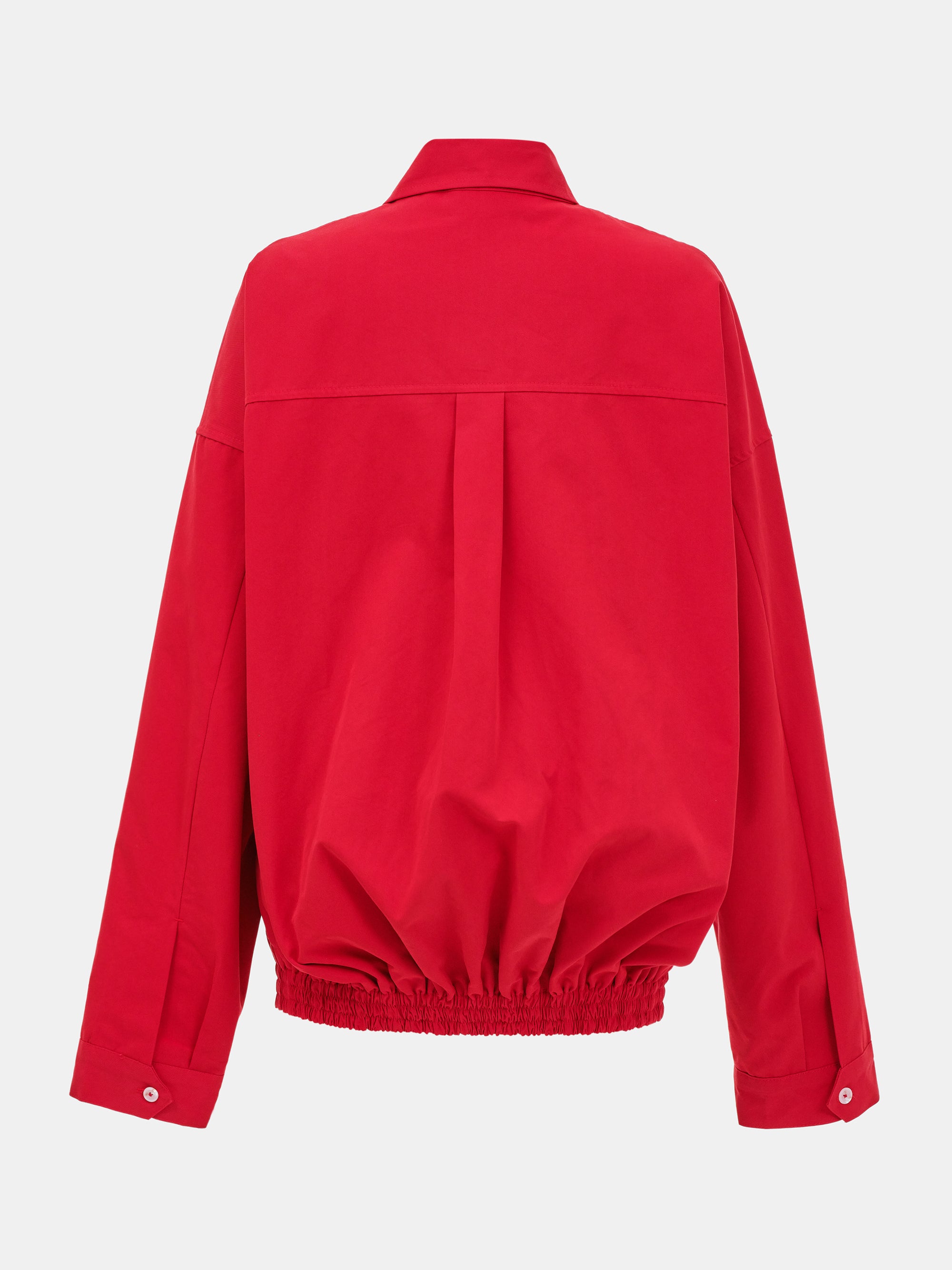 Tori Shirt Blouson Jacket, Red