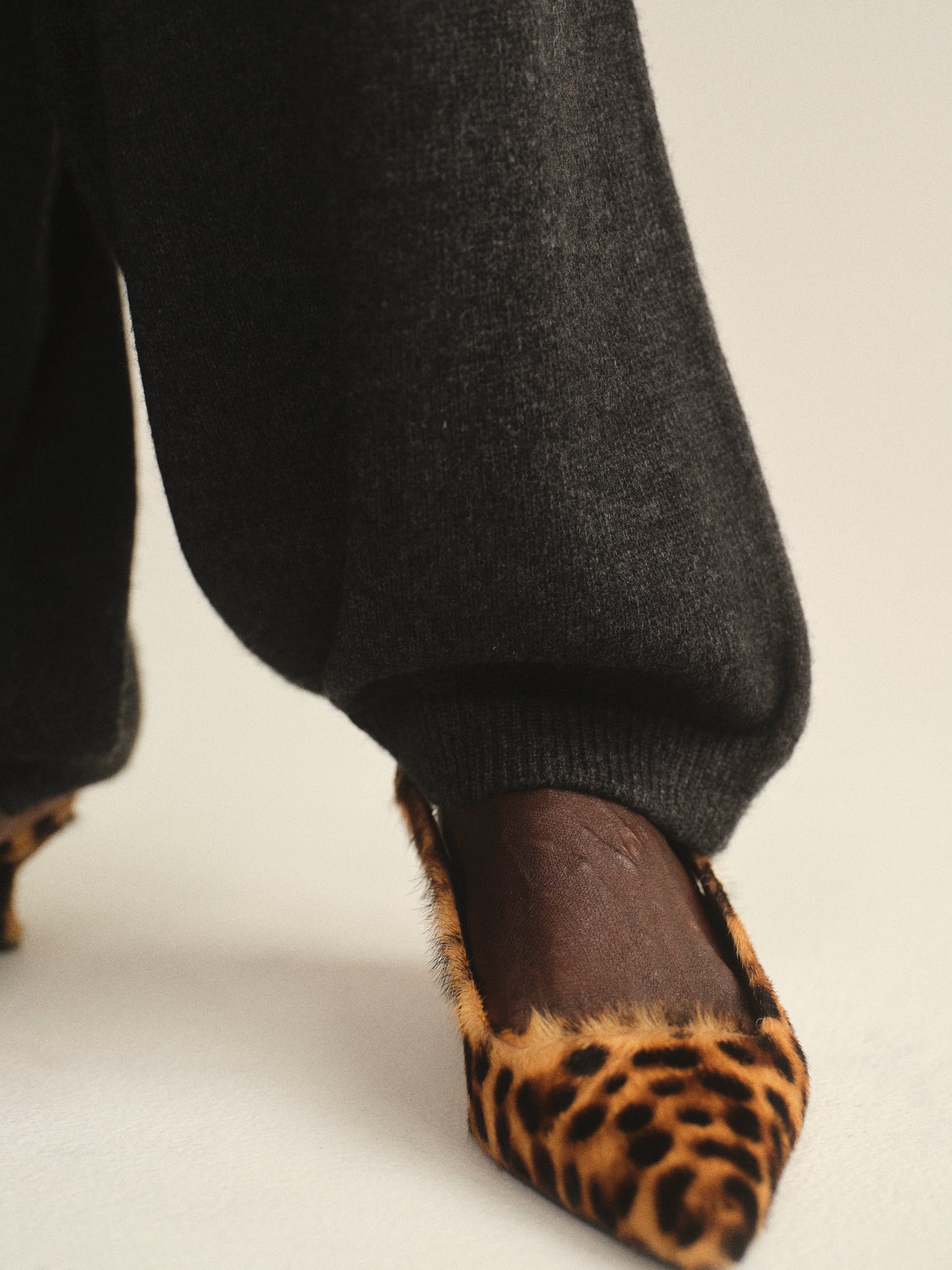 Knit Jogger Pants, Charcoal