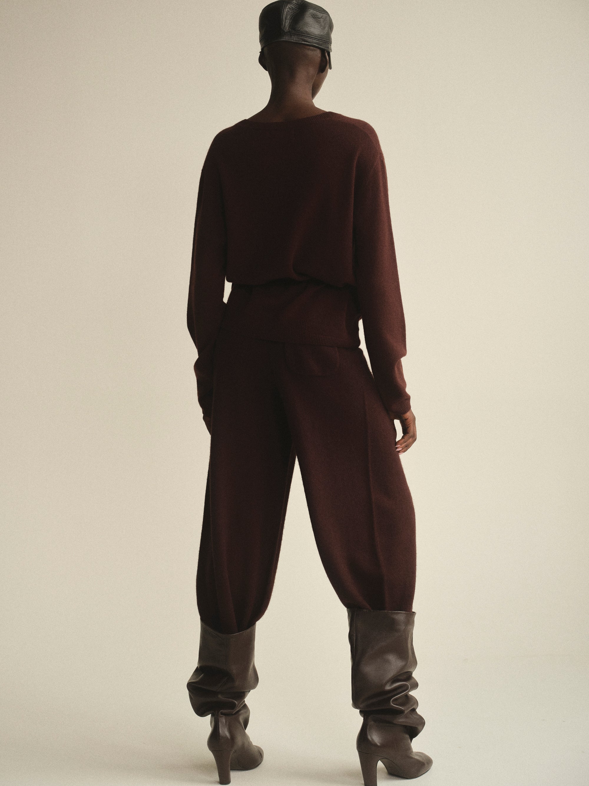 Knit Jogger Pants, Zinfande