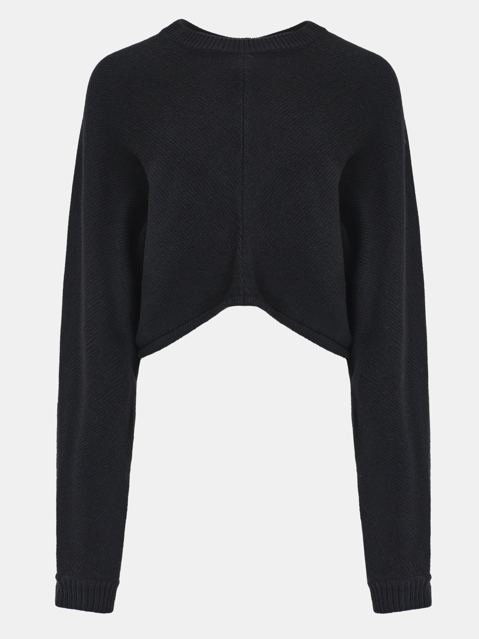 Open Back Dolman Knit, Black