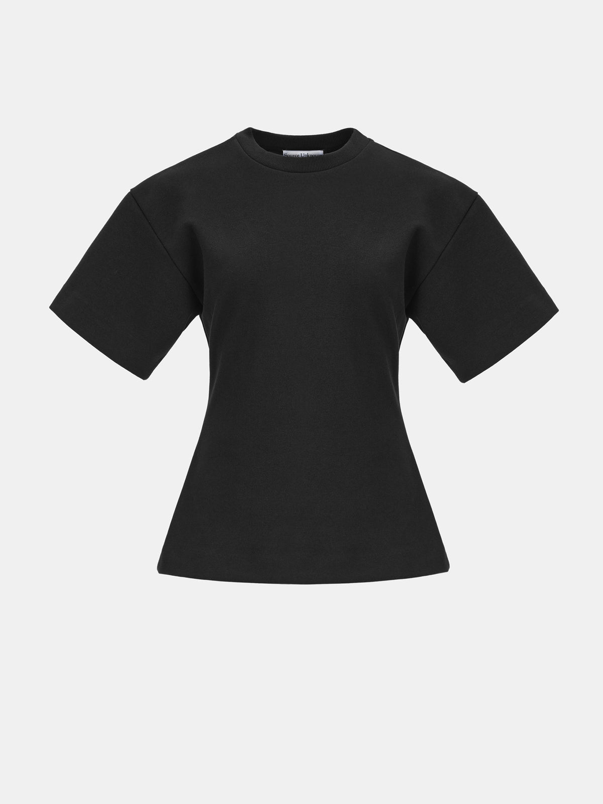 Amila Cinched T-Shirt, Black