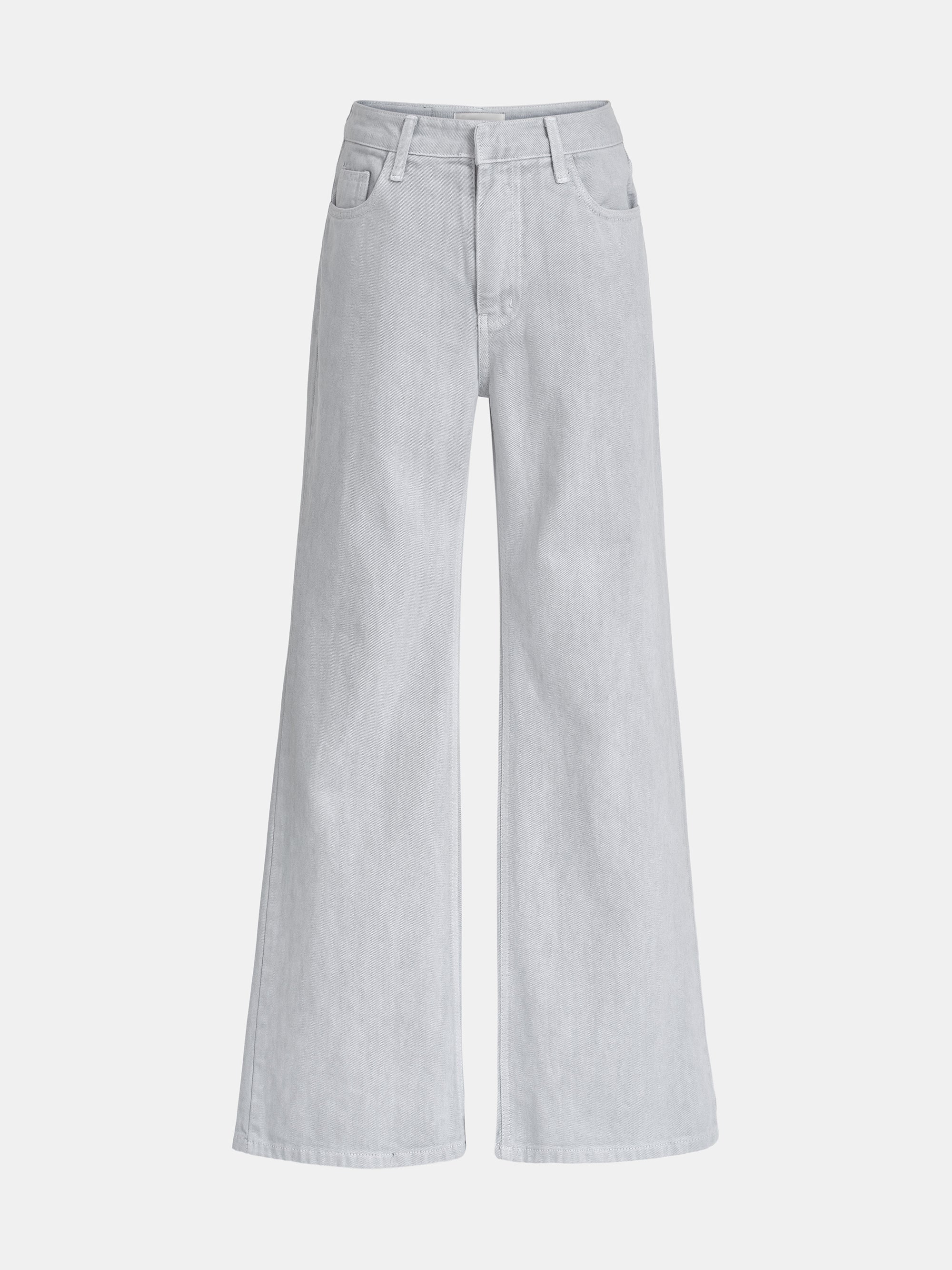 Faded Flared Jeans, Faded Grey