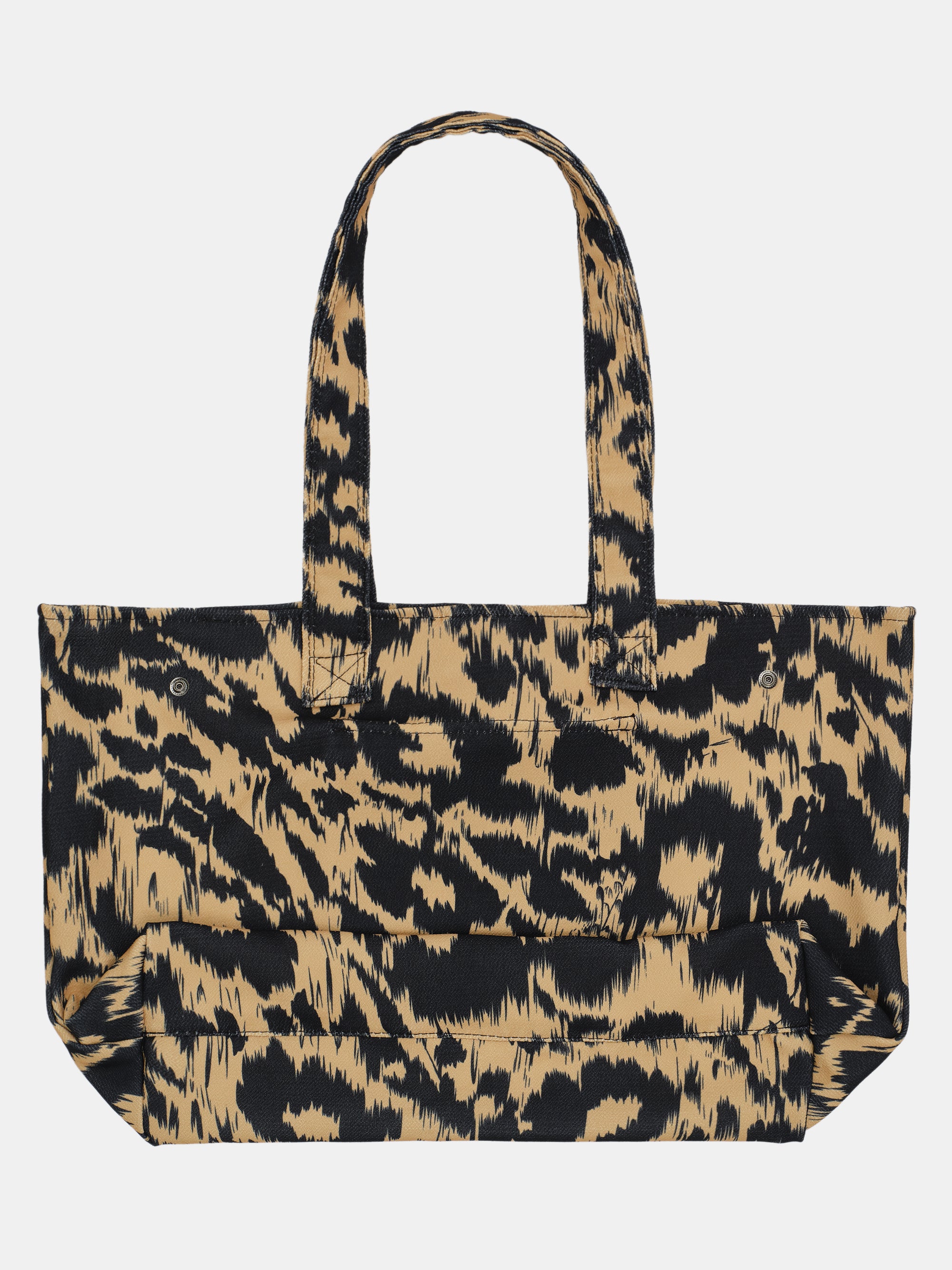 Leopard-Print Tote Bag, Brown
