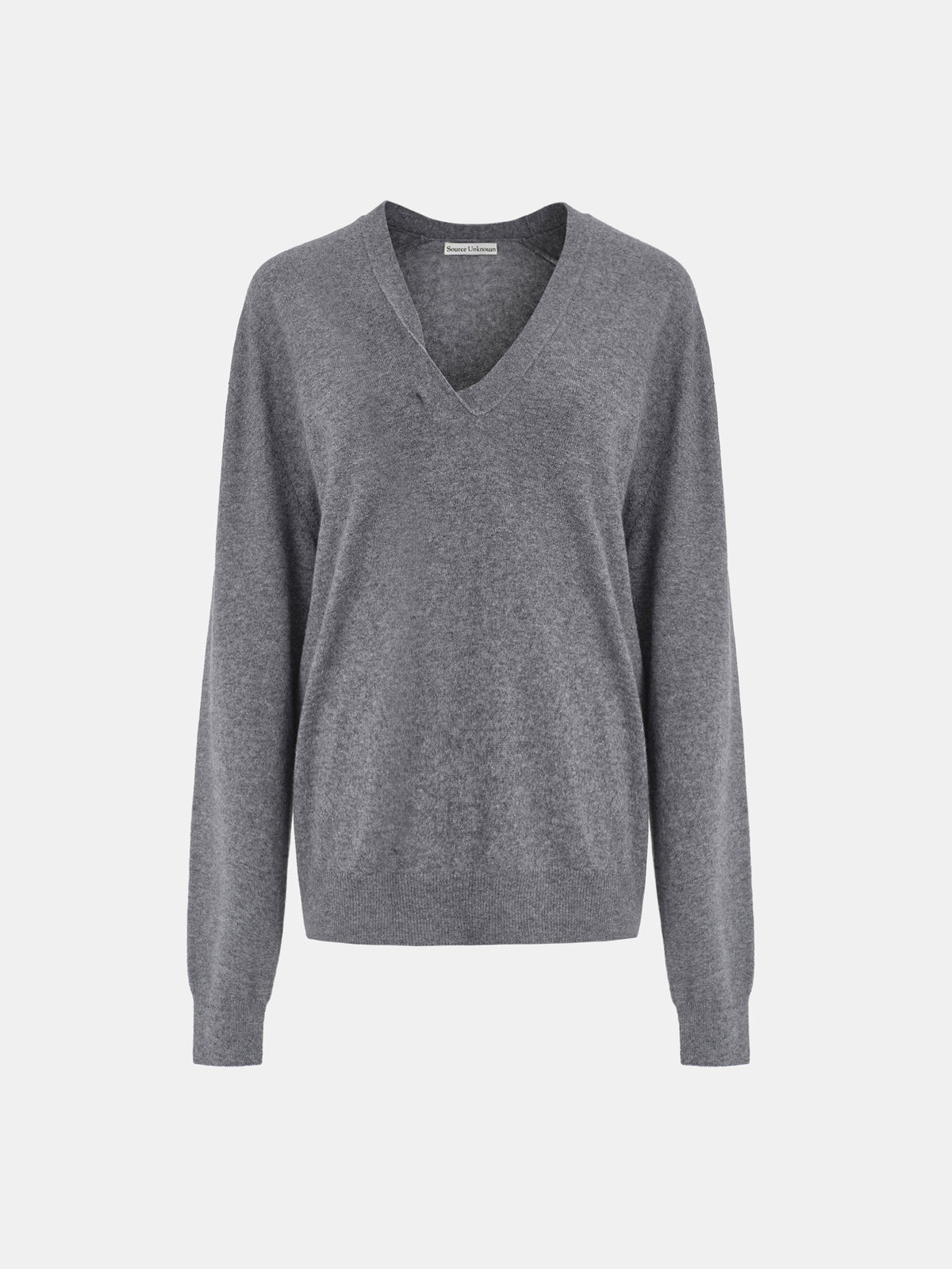 Byrone Half Twist Sweater, Grey