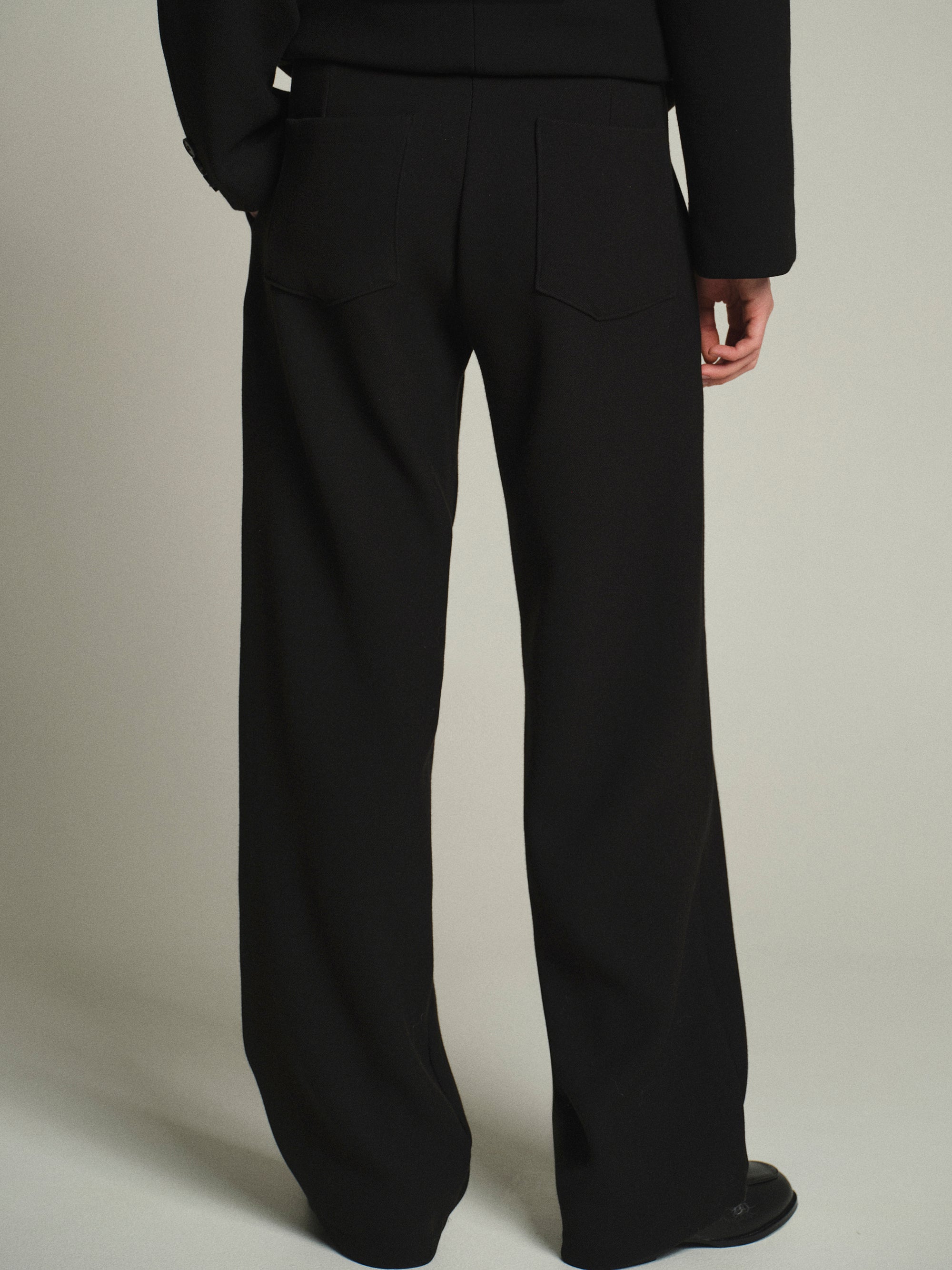 Nangy Tailored Trousers, Black