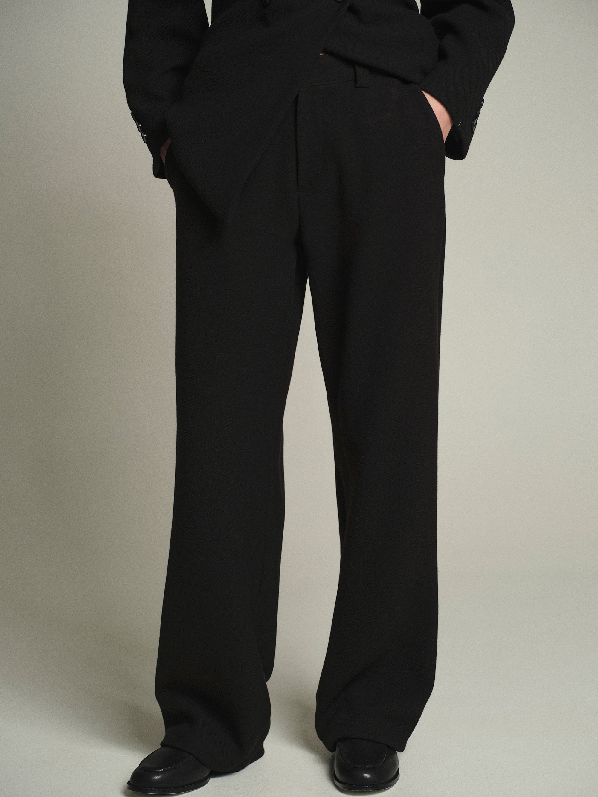Nangy Tailored Trousers, Black