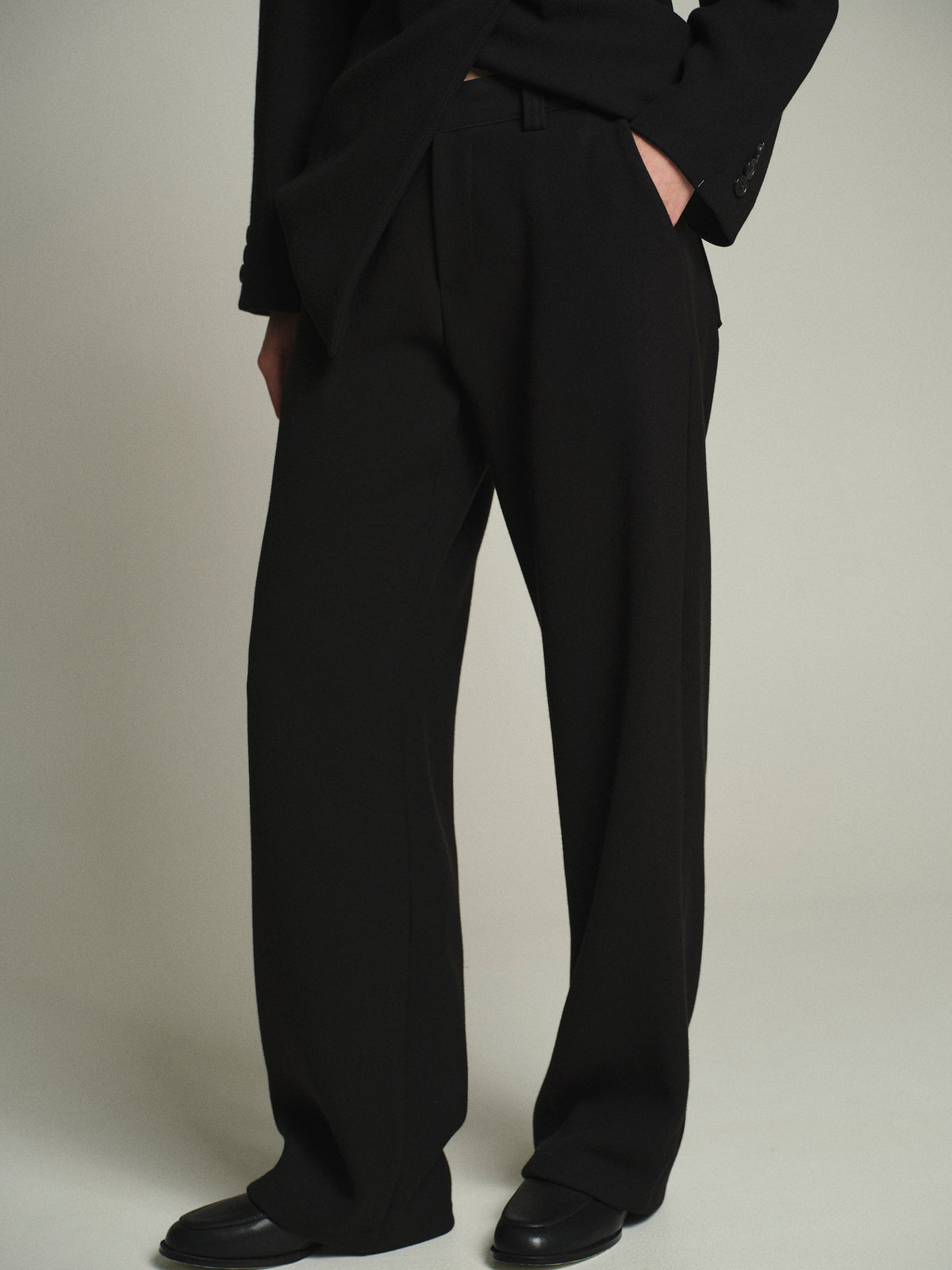Nangy Tailored Trousers, Black