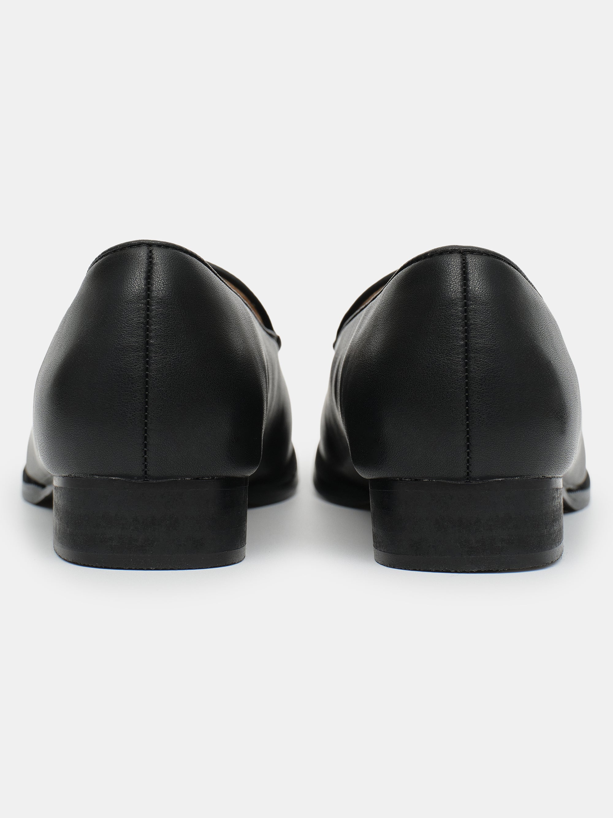 Soft Leather Loafers, Black