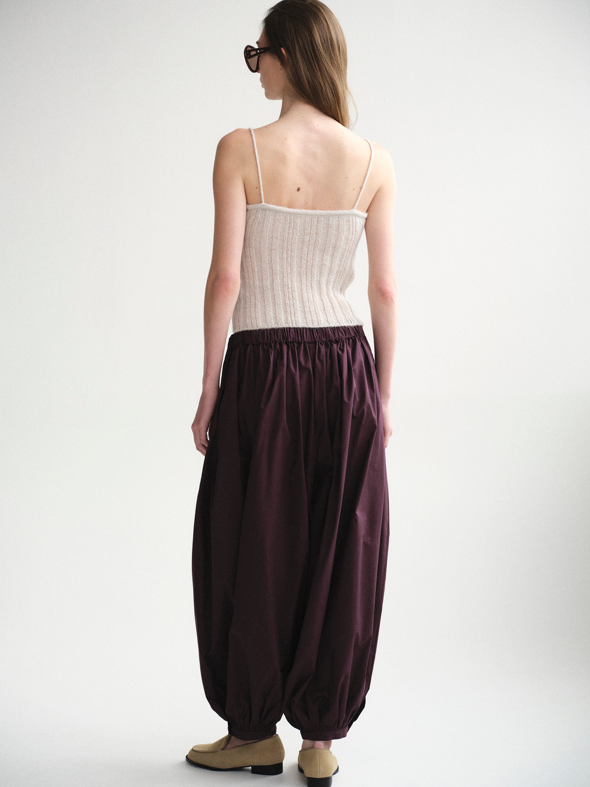 Balloon Parachute Pants, Grape