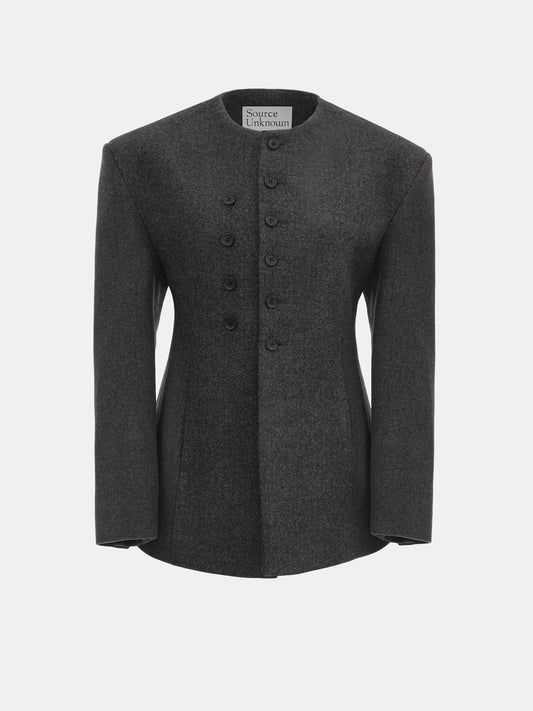 Bantone Double Jacket, Charcoal