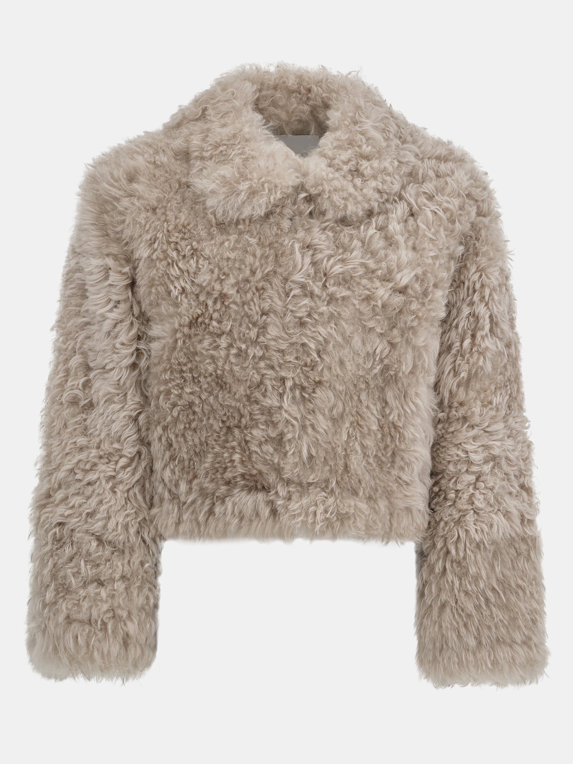 Baby Shearling Jacket, Beige