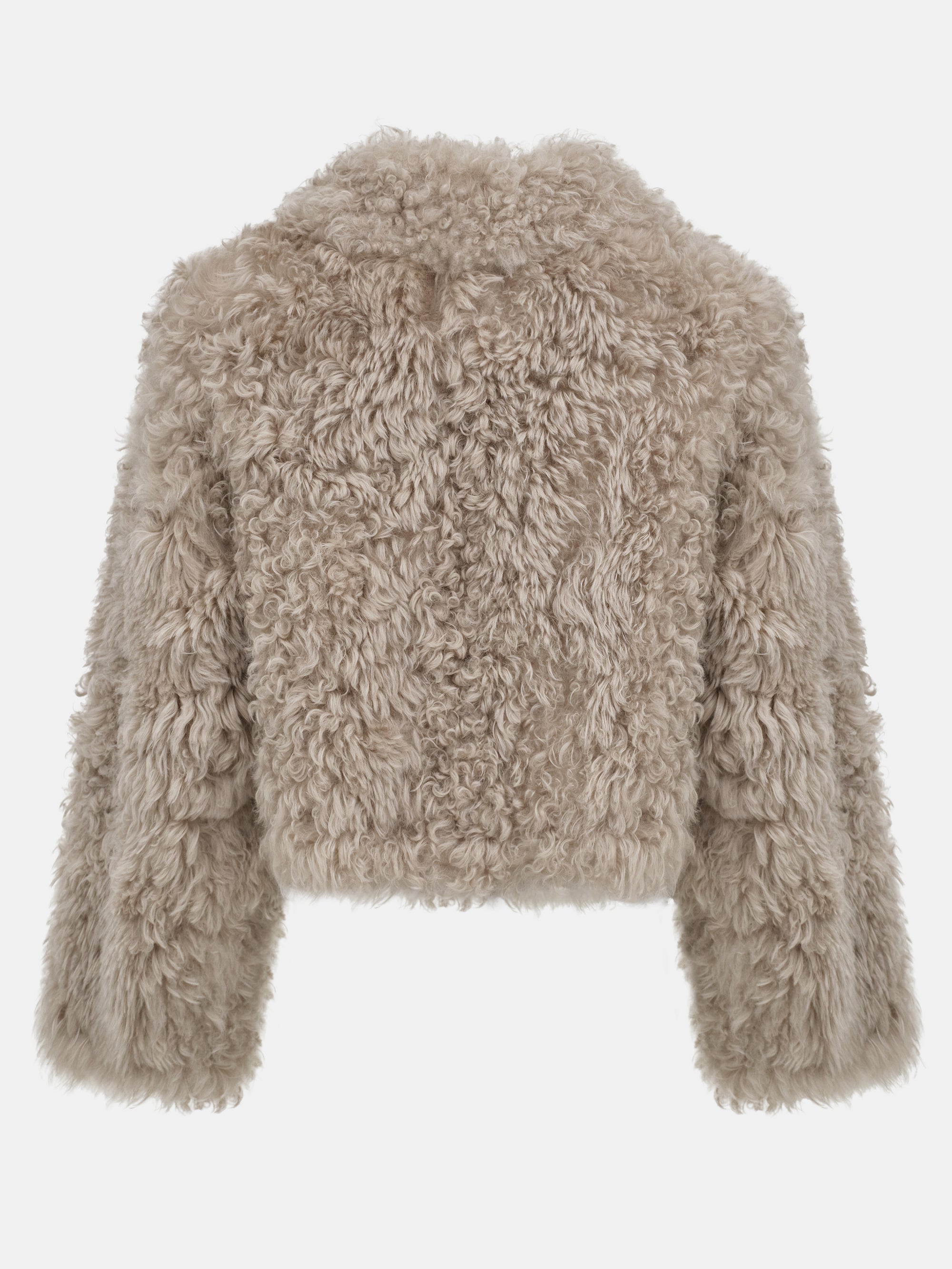 Baby Shearling Jacket, Beige