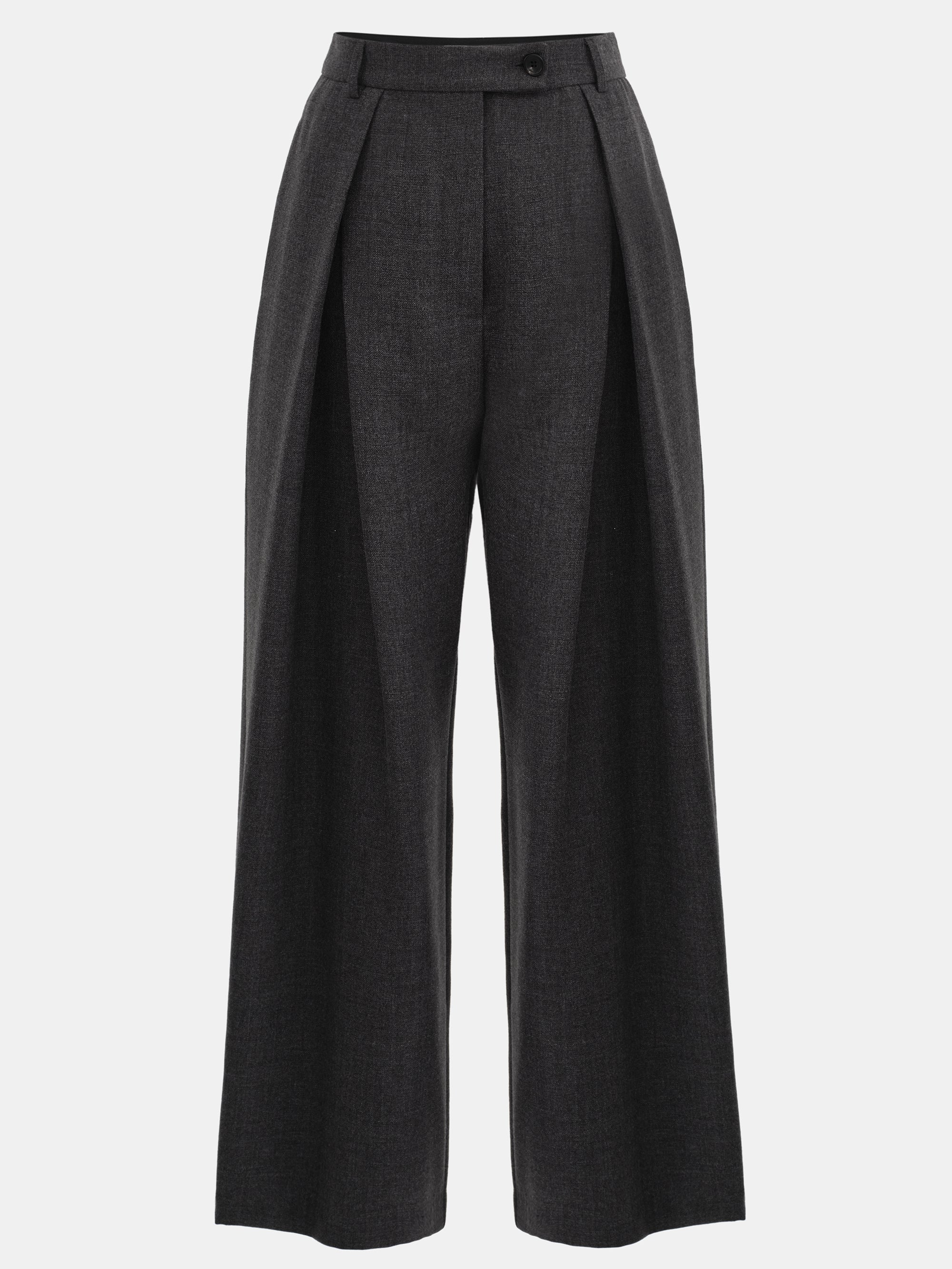 Tucked Trousers, Charcoal