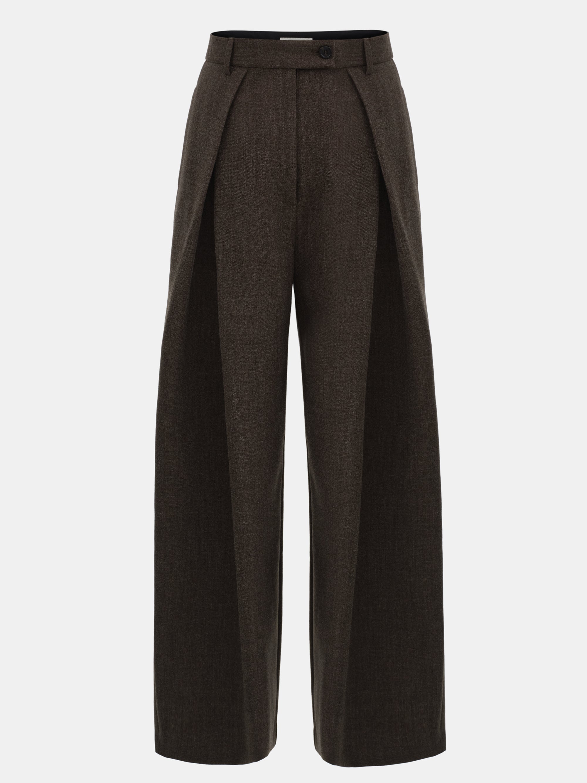 Tucked Trousers, Brown