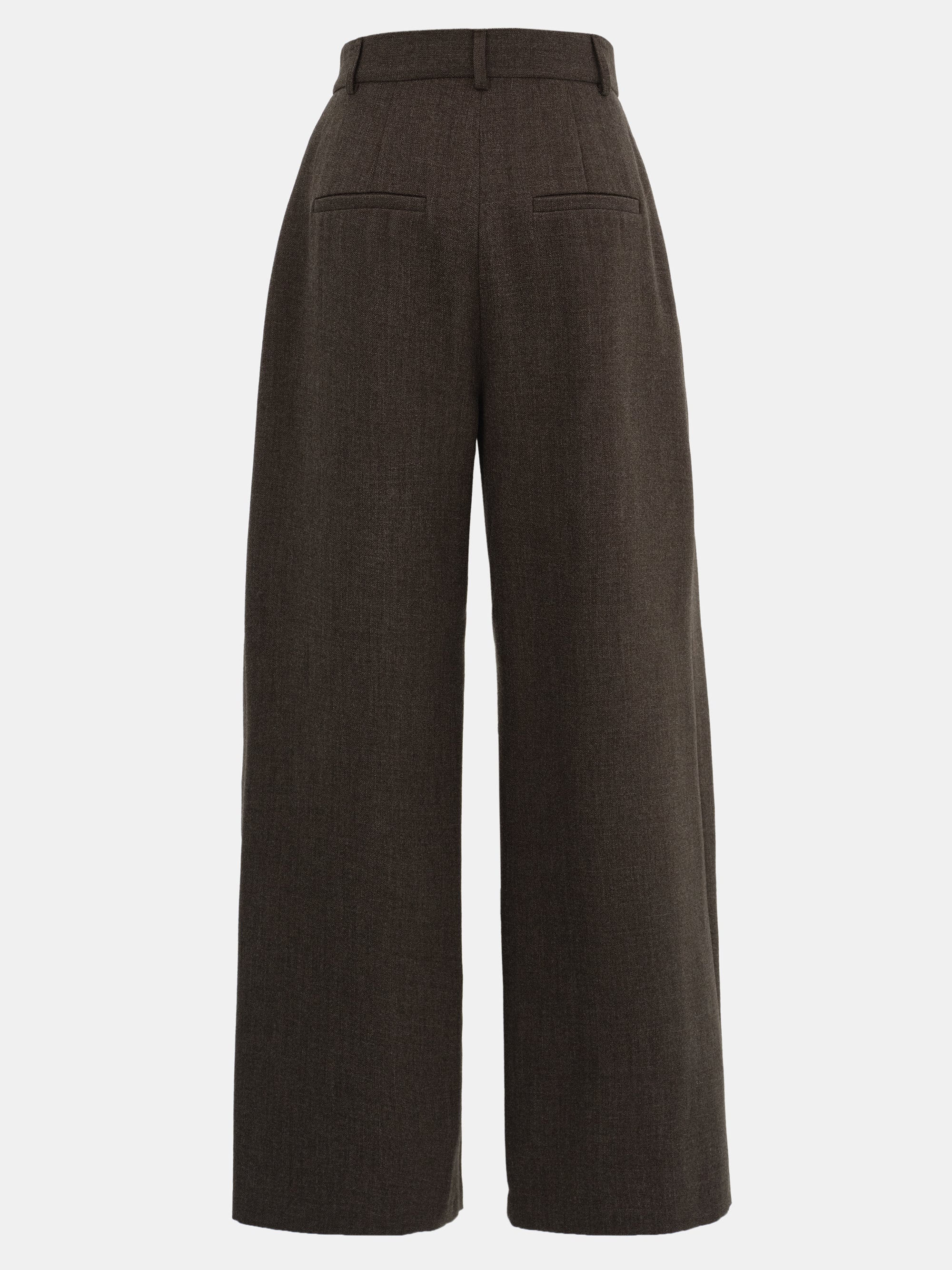 Tucked Trousers, Brown