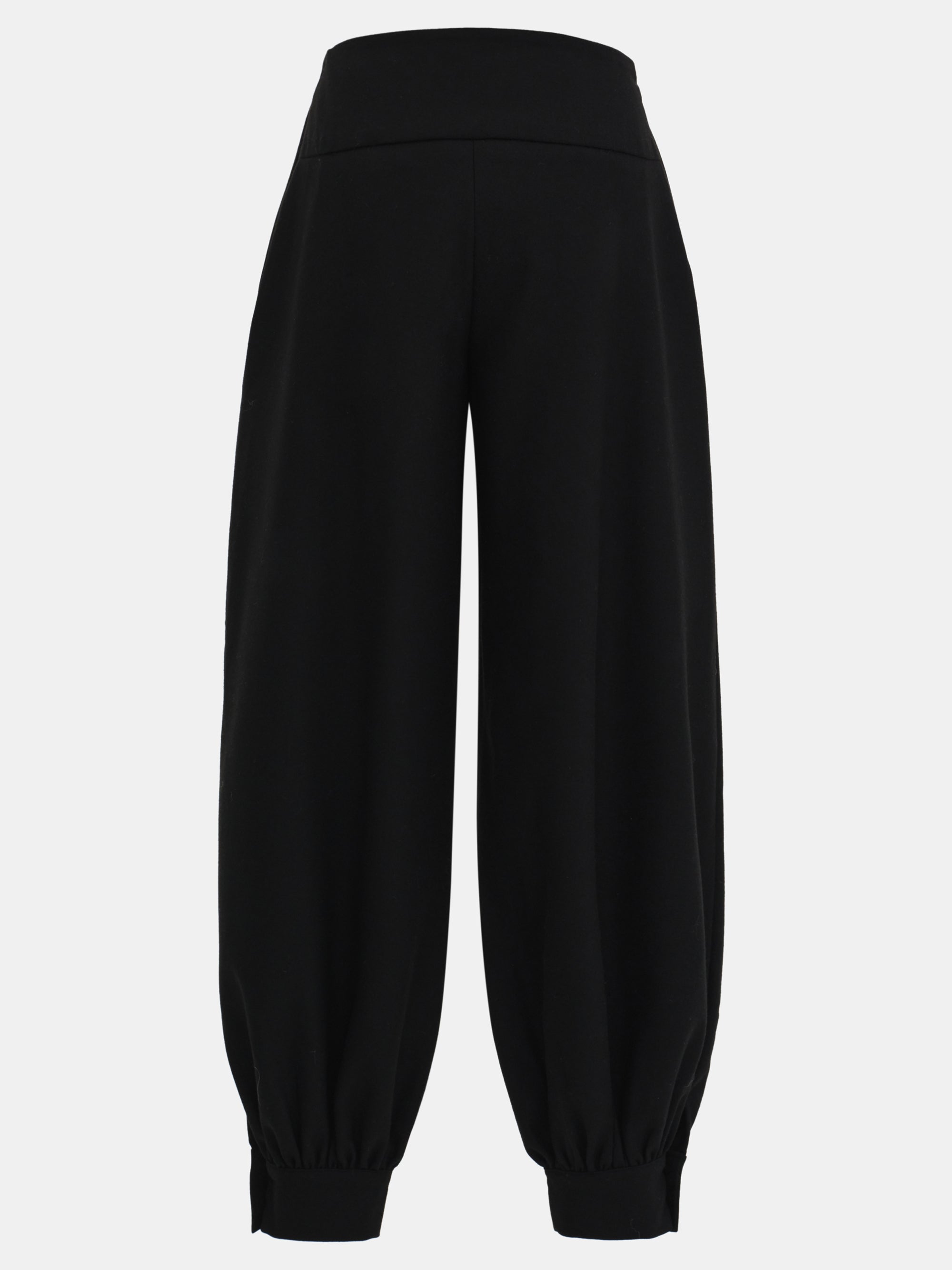 Tailored Balloon Pants, Black