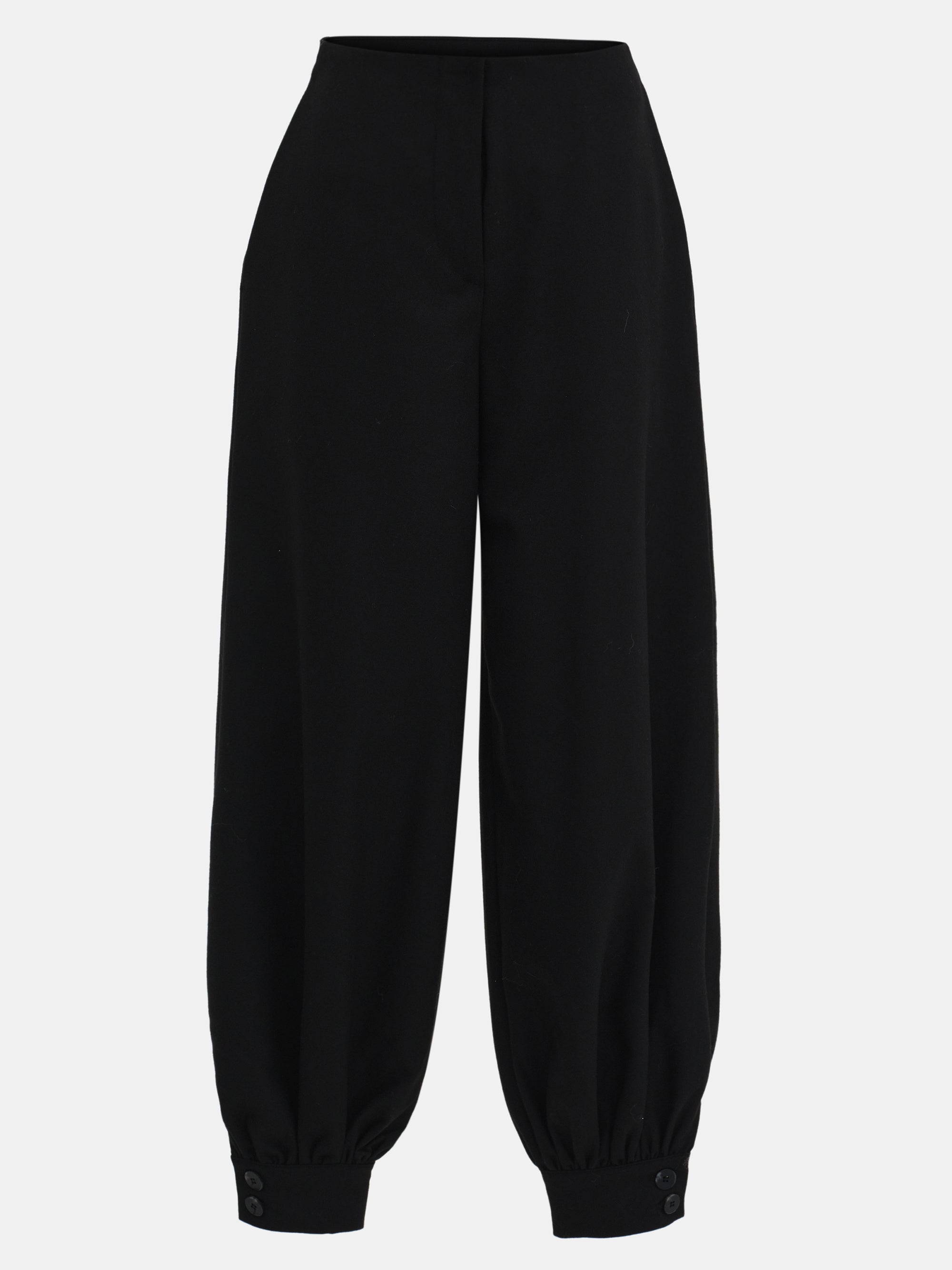 Tailored Balloon Pants, Black