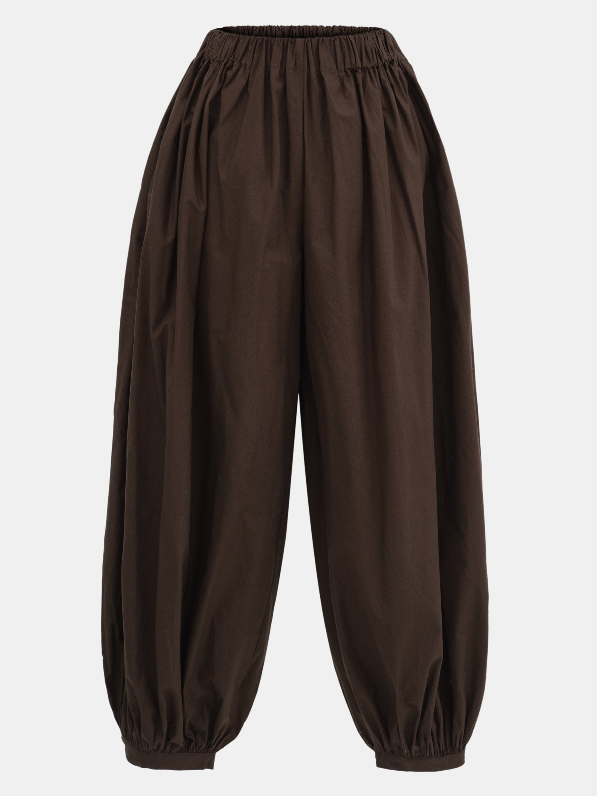 Balloon Parachute Pants, Brown