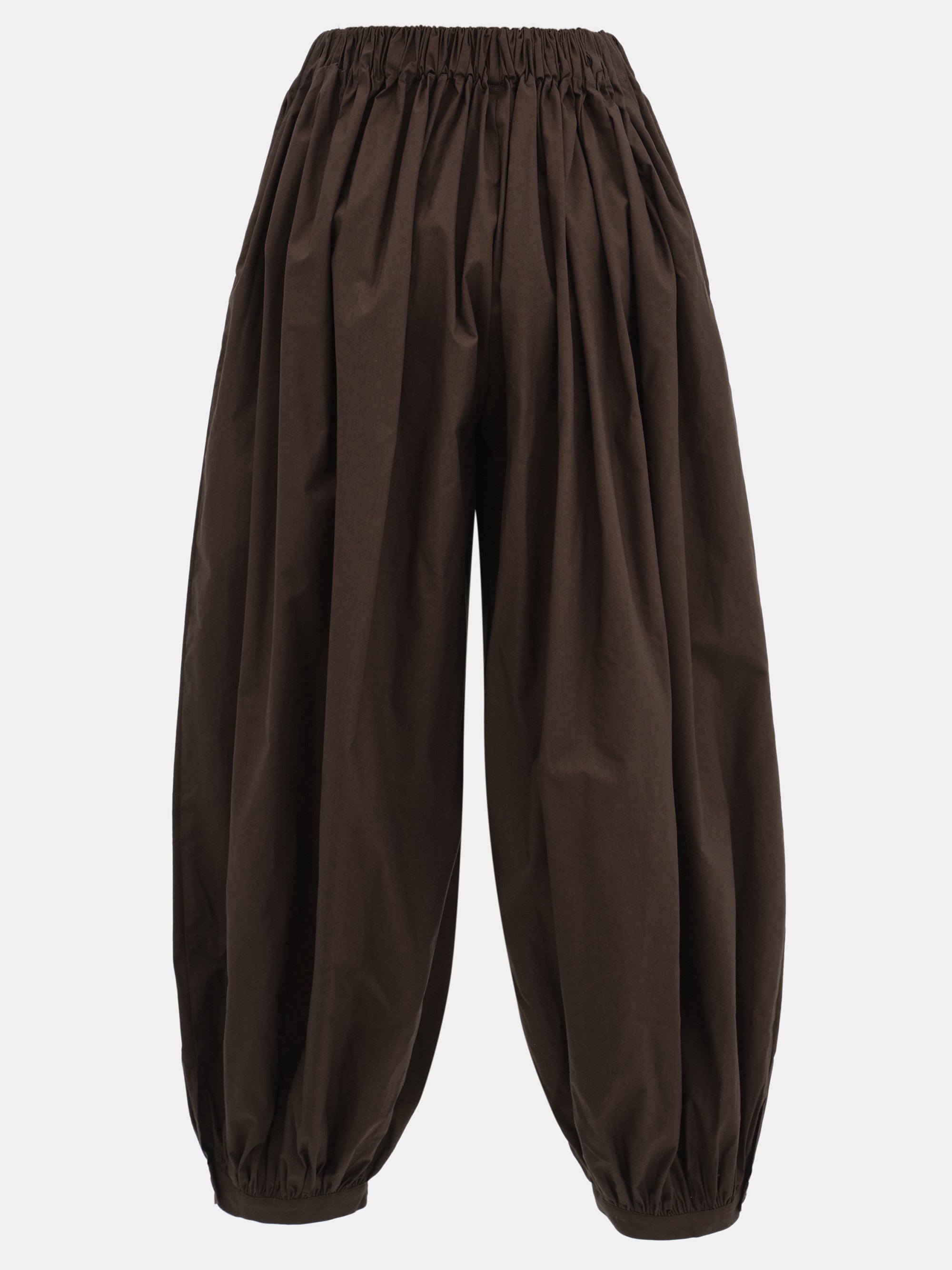 Balloon Parachute Pants, Brown