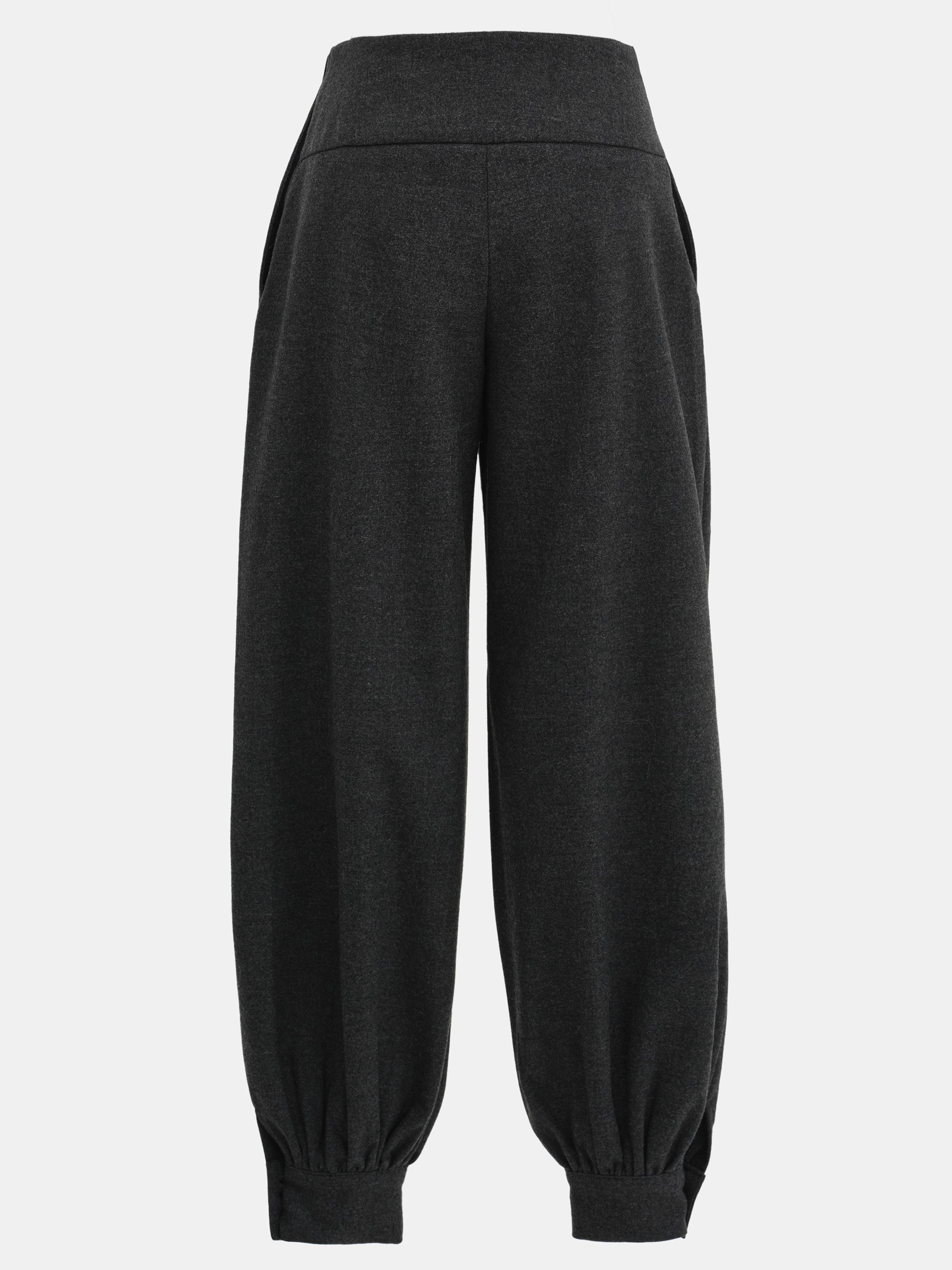 Tailored Balloon Pants, Charcoal