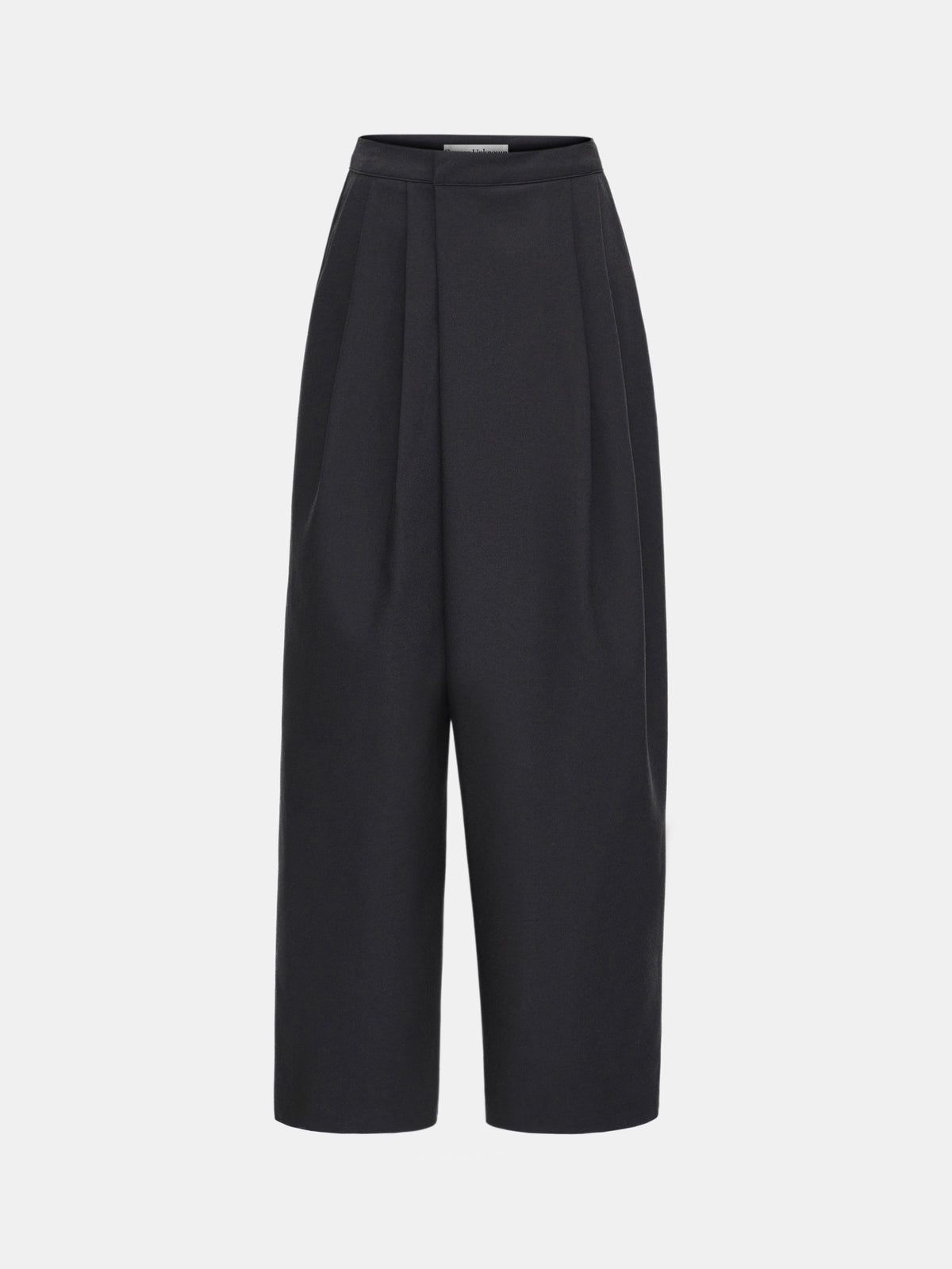 Leiko Pleated Trousers, Black