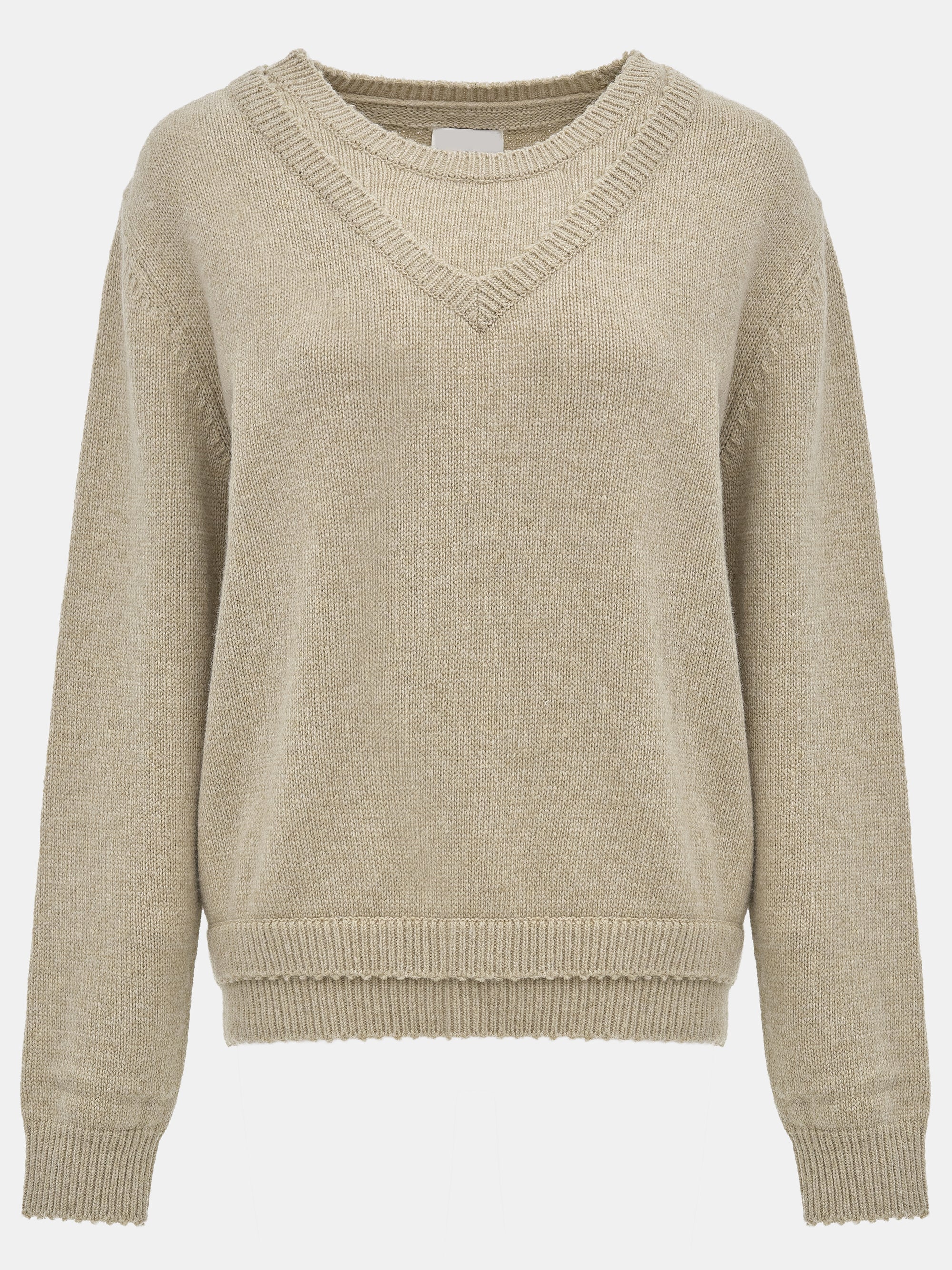 Double Layered Sweater, Beige
