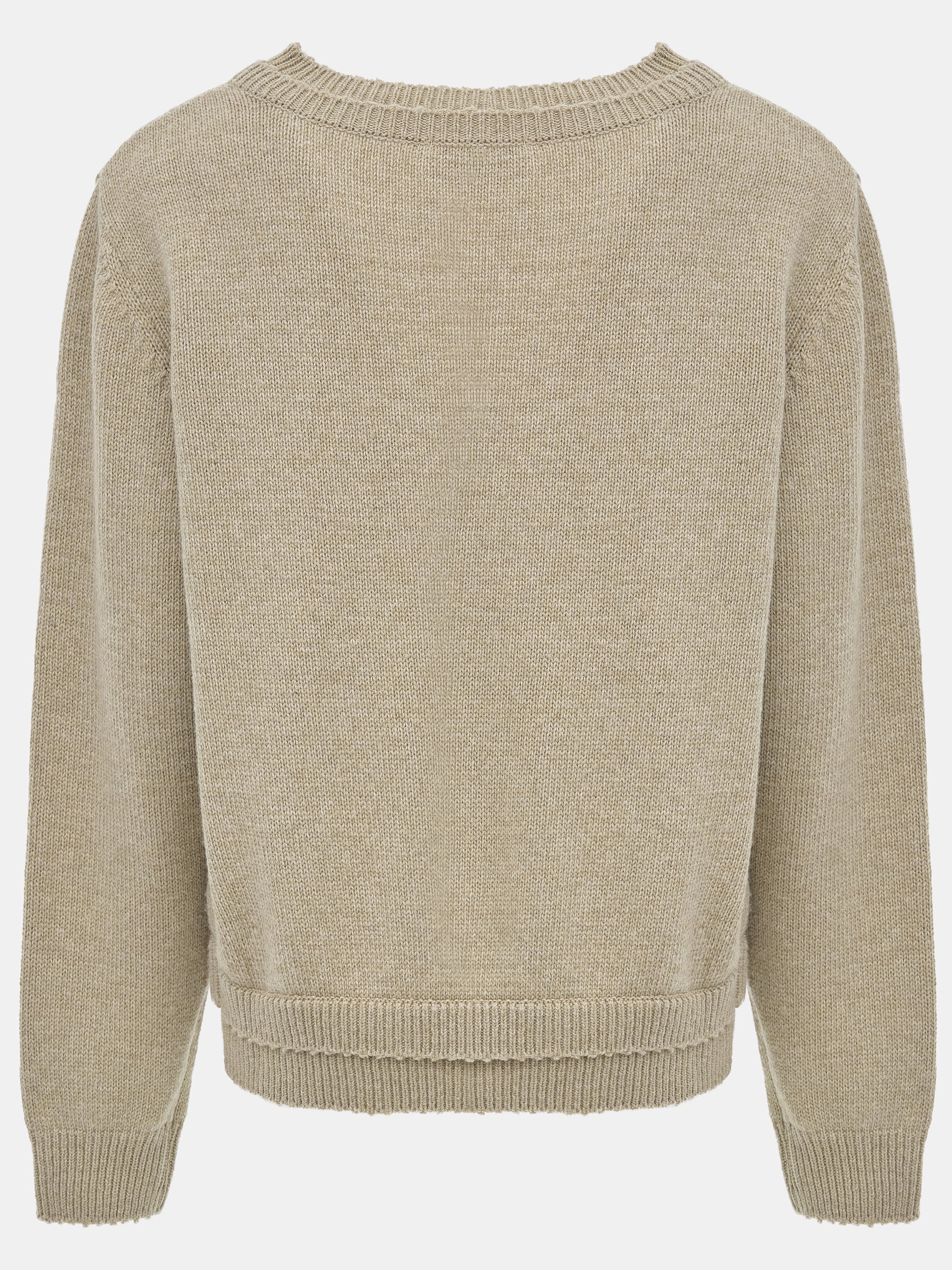 Double Layered Sweater, Beige
