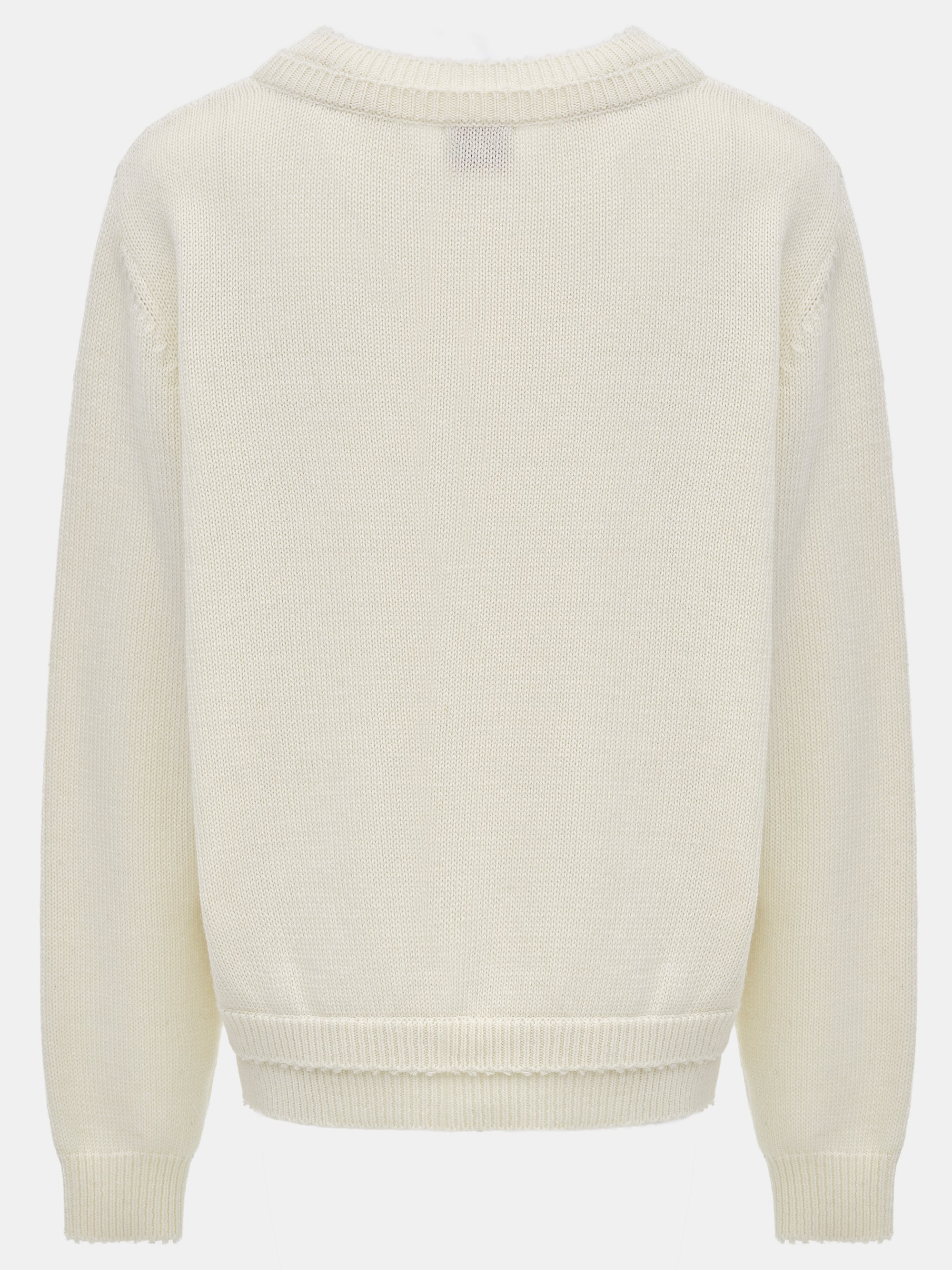 Double Layered Sweater, Ivory