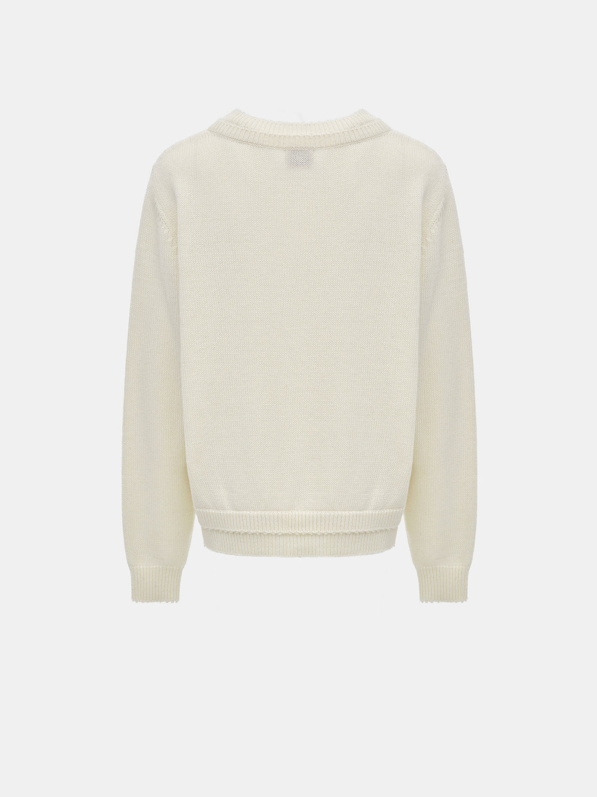 Rio Double Layered Sweater, Ivory