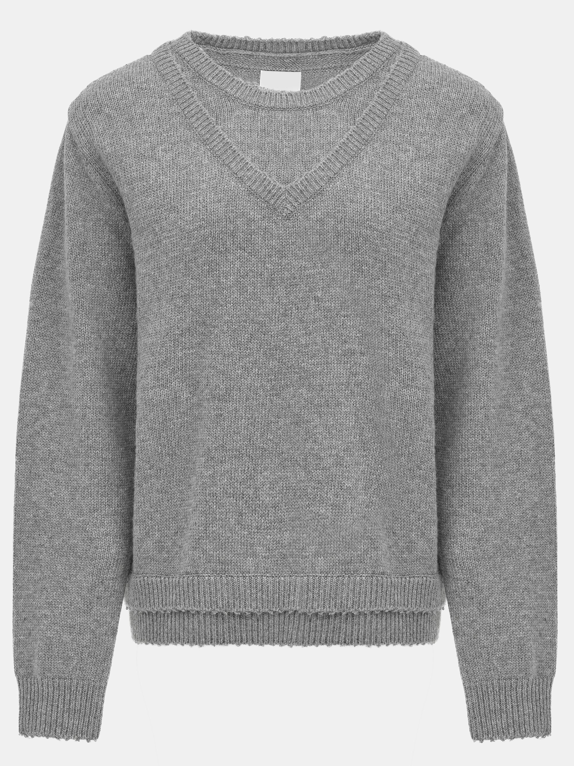 Double Layered Sweater, Grey
