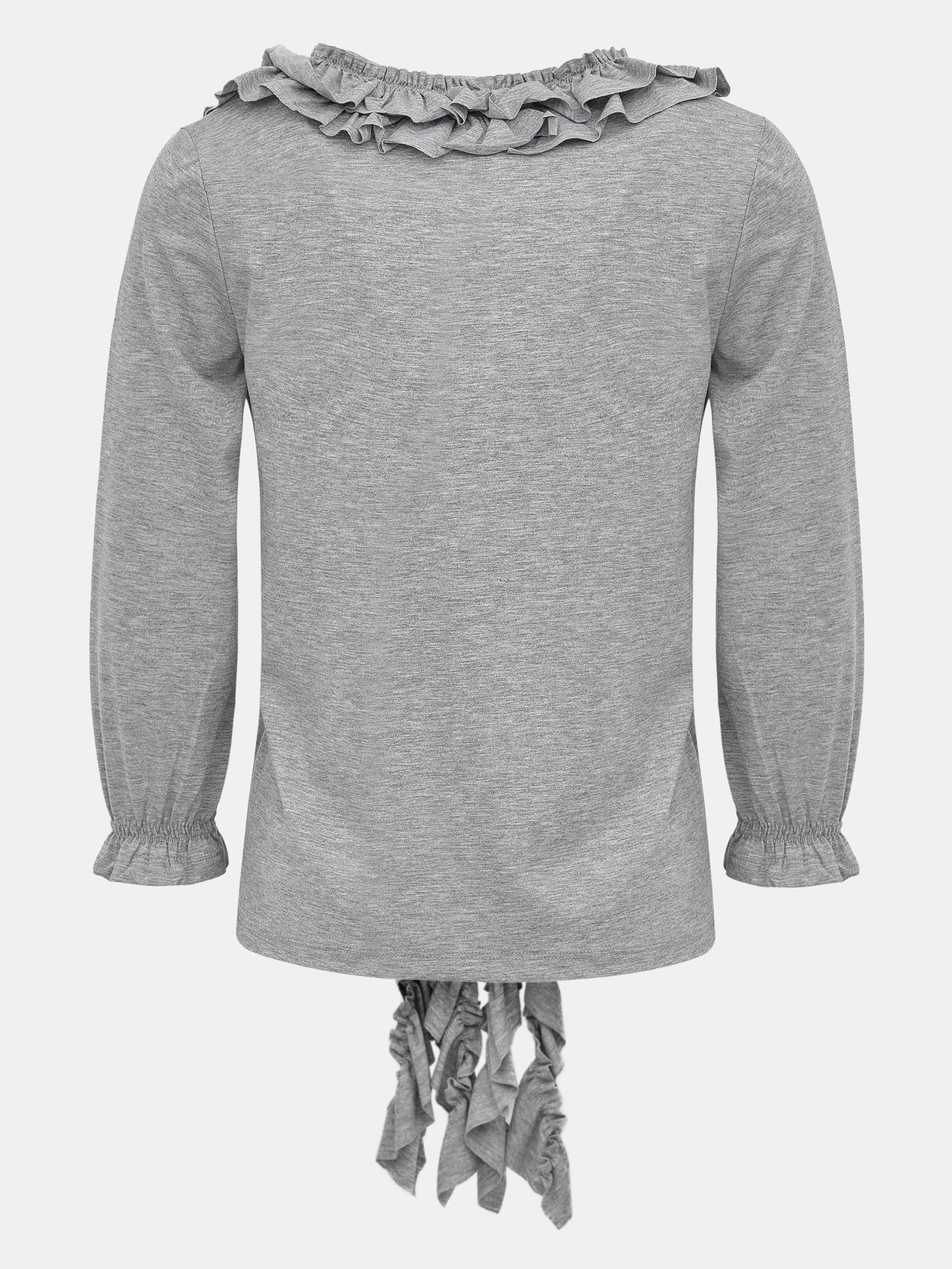 Tiered Ruffle T-Shirt, Grey