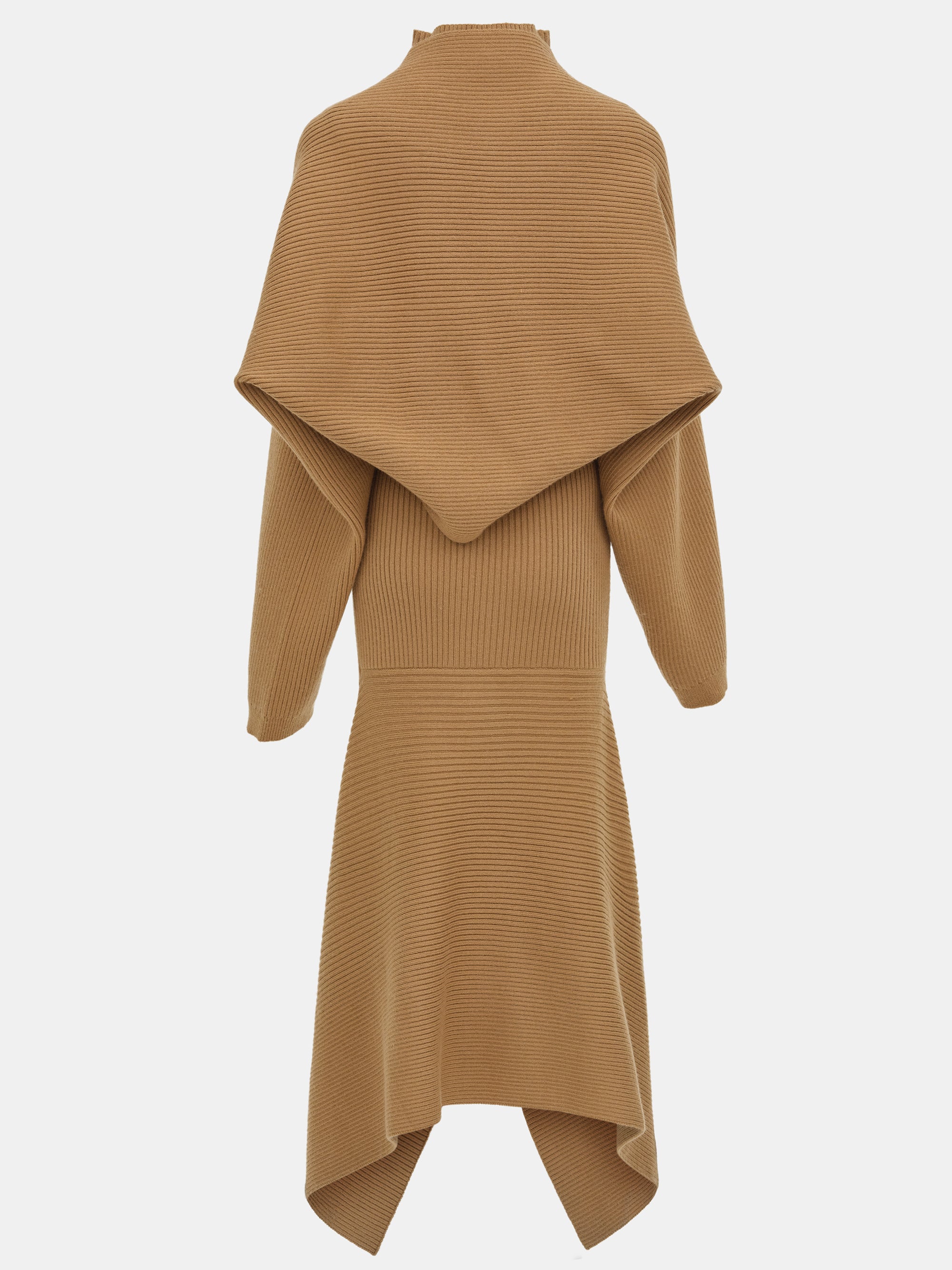 Shrug Knit Dress, Brown