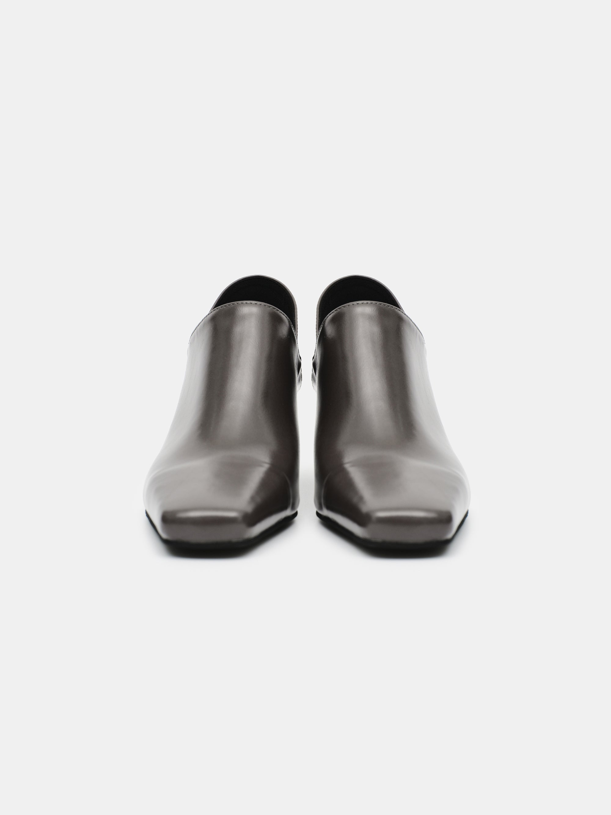High Vamp Mule Loafers, Phantom